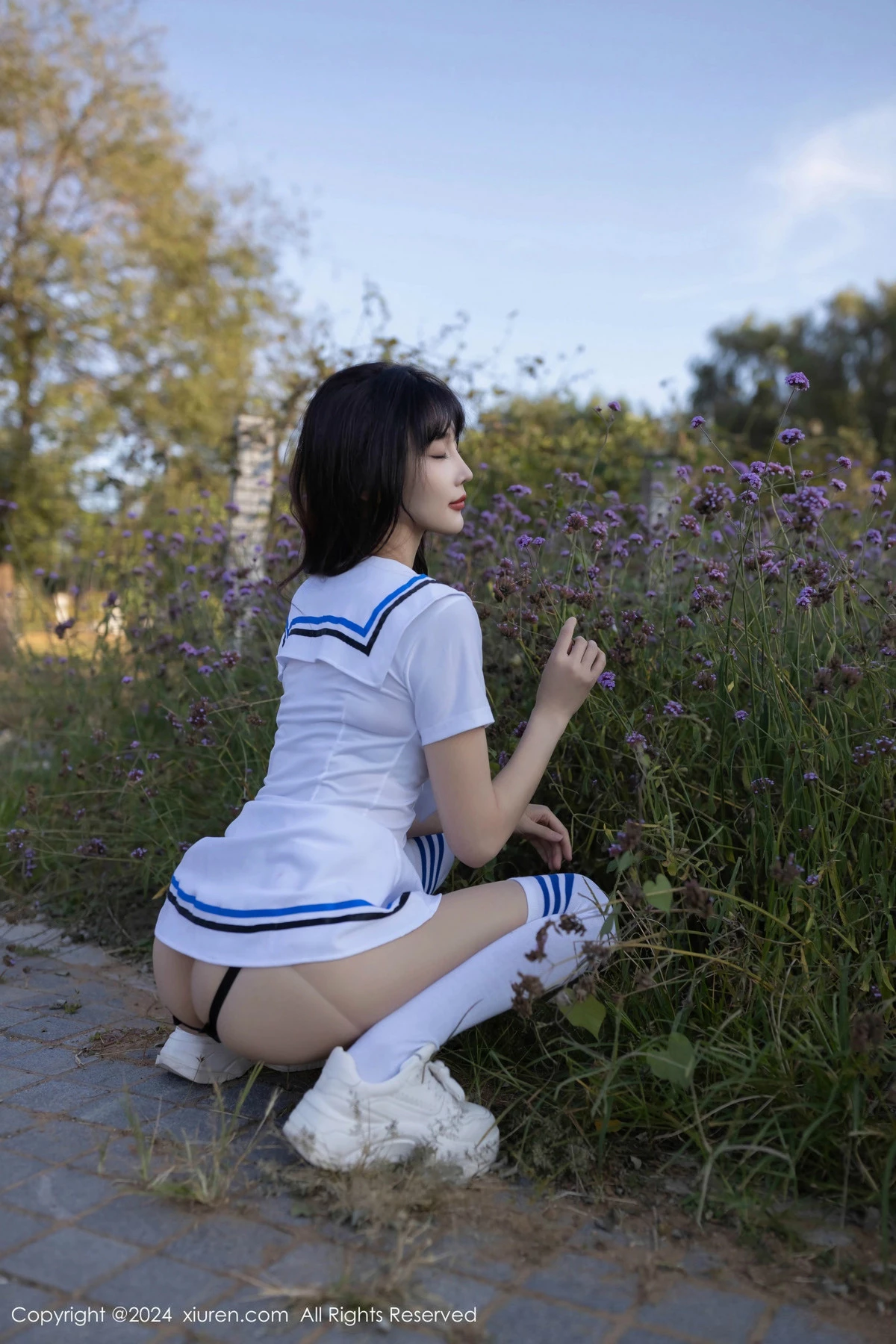 [XiuRen秀人网] 2024.12.05 No.9554 陆萱萱 学生套装 [80P] NO.3