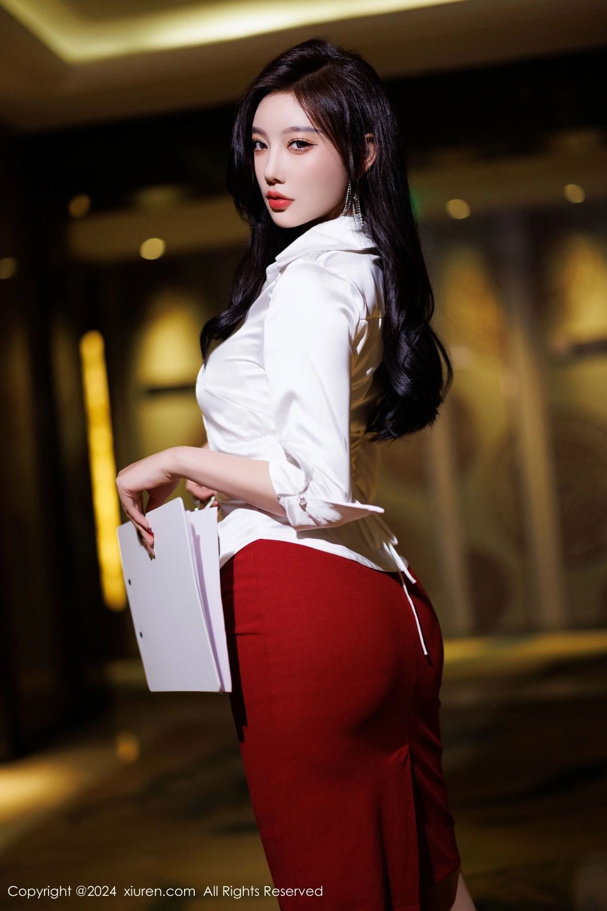 [XiuRen秀人网] 2024.12.06 No.9565 杨晨晨Yome OL美腿 [80P] NO.3