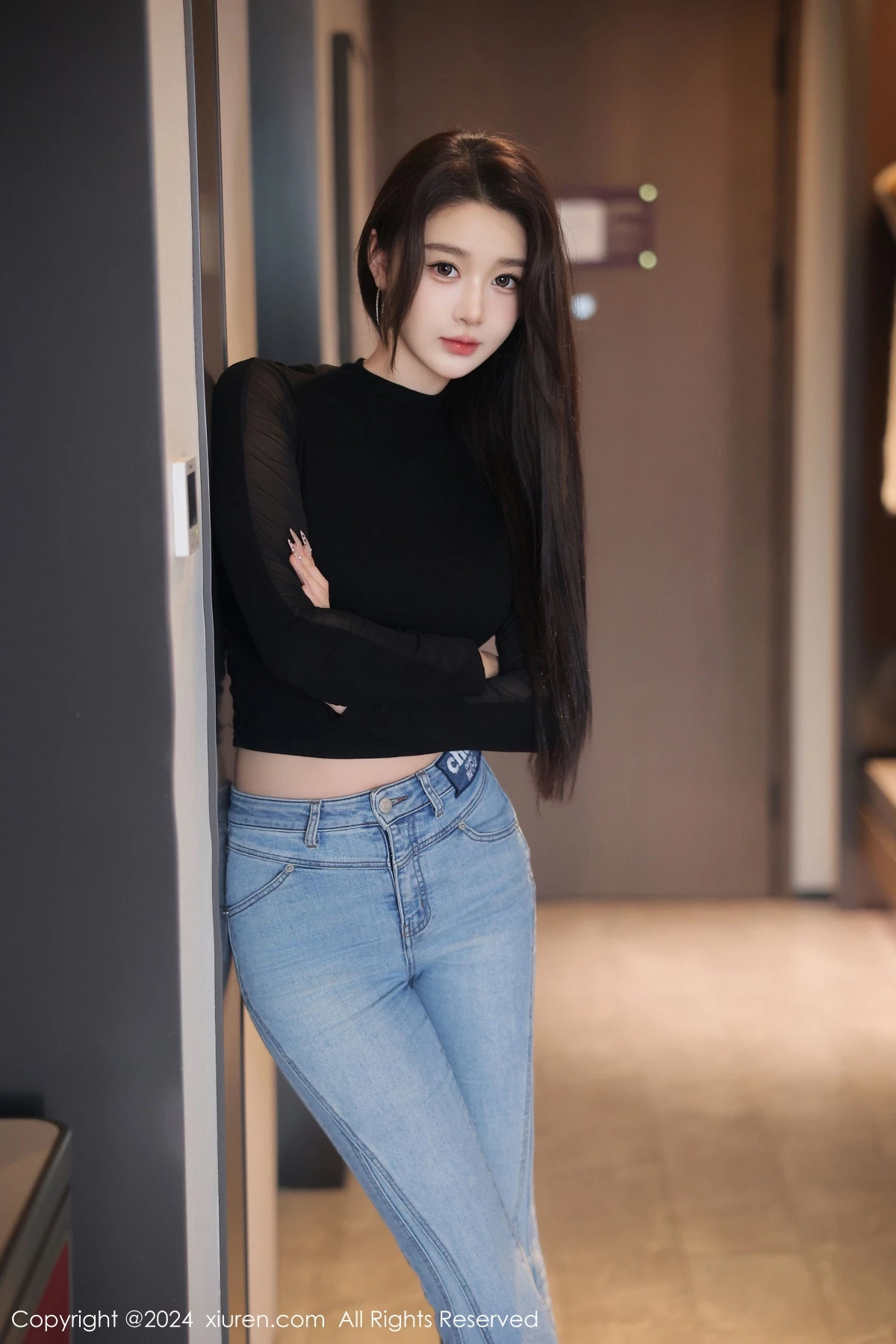 [XiuRen秀人网] 2024.12.06 No.9555 Candy糖糖 新人美腿 [76P] NO.4