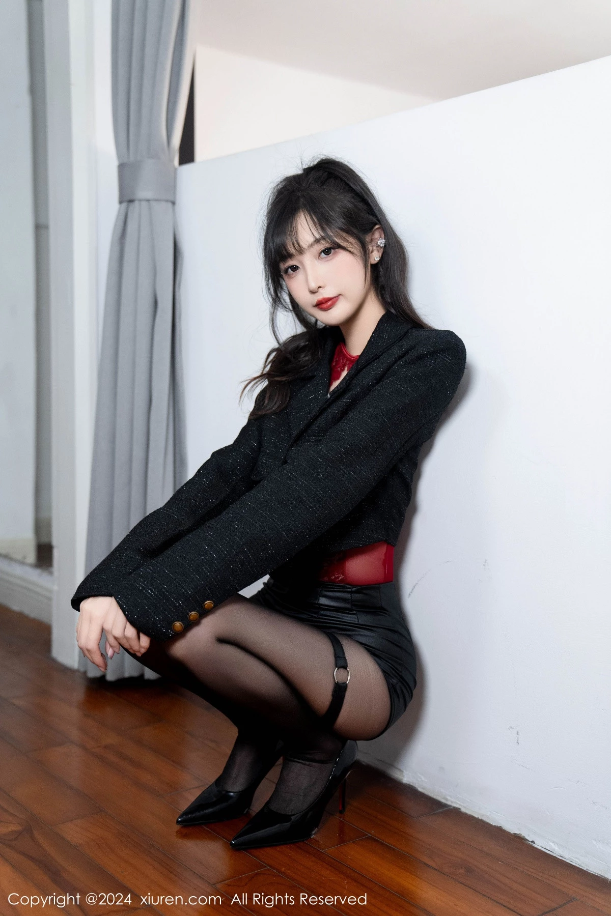 [XiuRen秀人网] 2024.12.06 No.9561 林星阑 黑丝美腿 [90P] NO.1