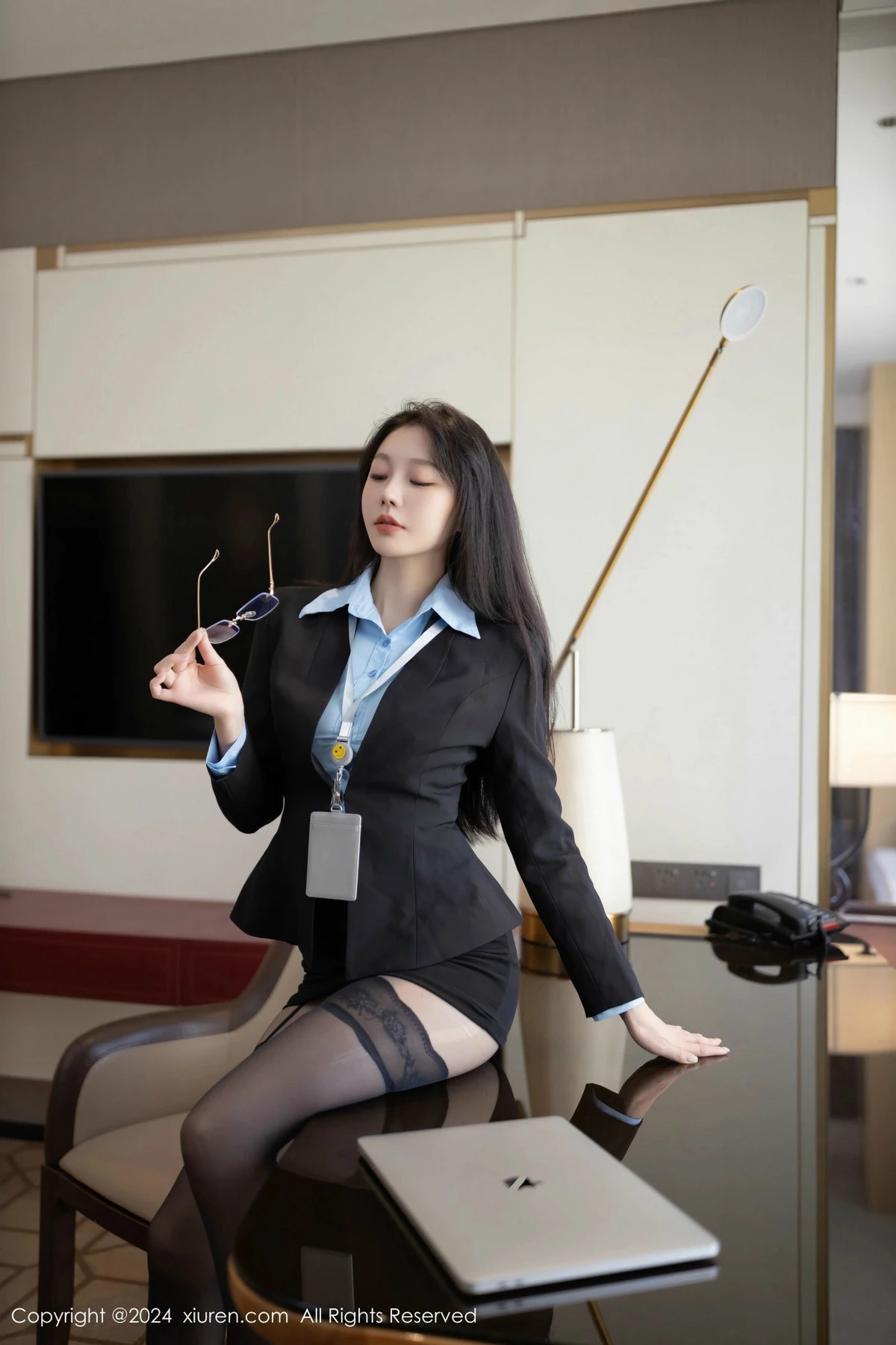 [XiuRen秀人网] 2024.11.19 No.9469 安然anran 黑丝美腿 [80P] NO.3