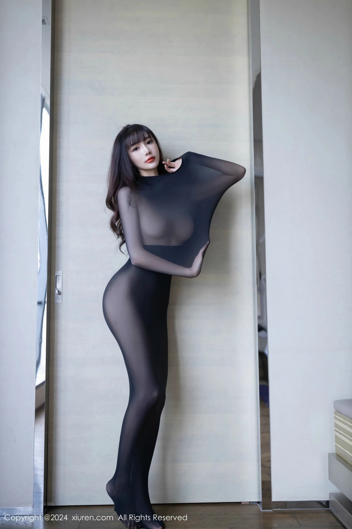 [XiuRen秀人网] 2024.12.12 No.9590 陆萱萱 黑丝美腿 [81P] NO.2