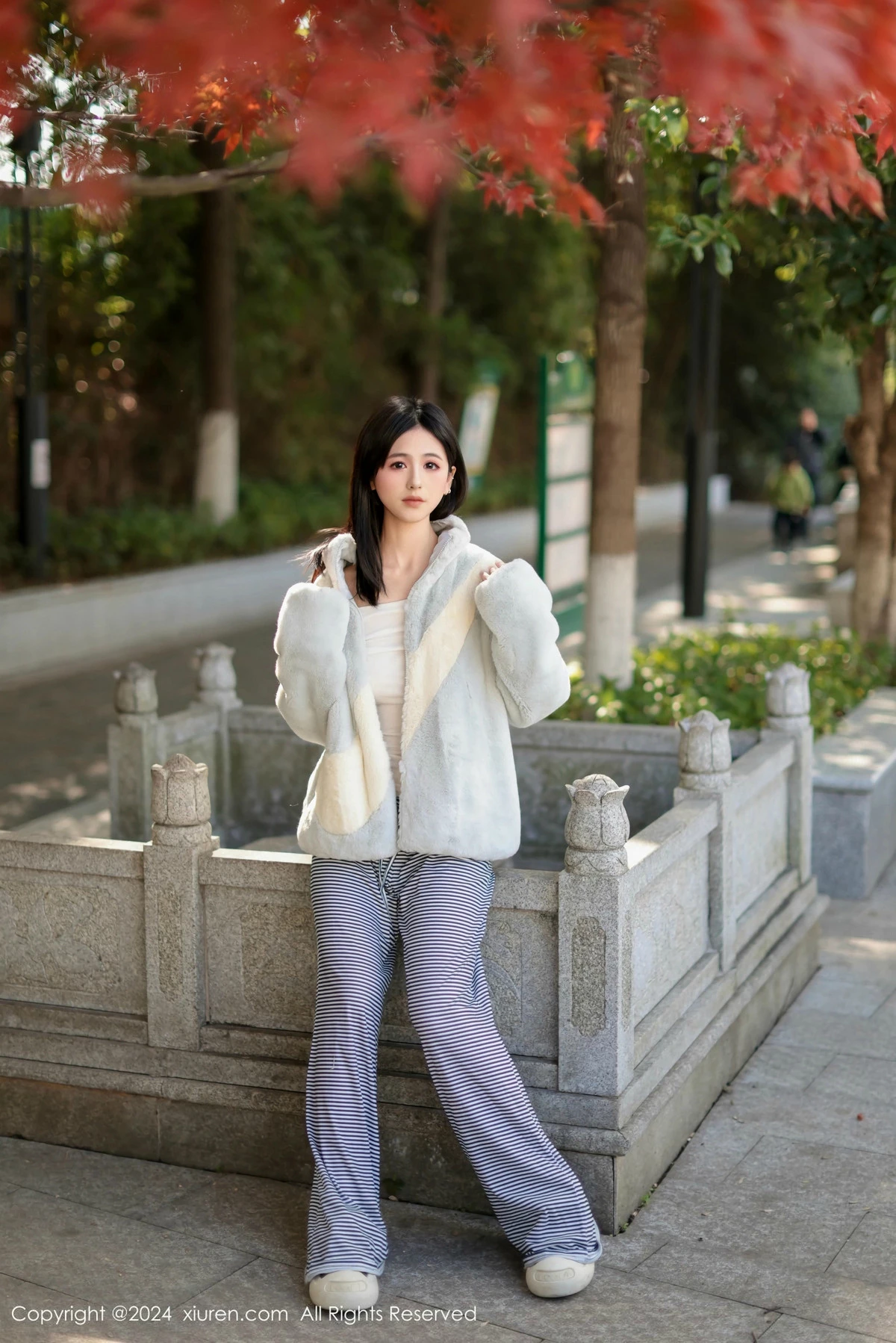 [XiuRen秀人网] 2024.12.16 No.9605 奶芙乔乔 美腿黑丝 [85P] NO.8