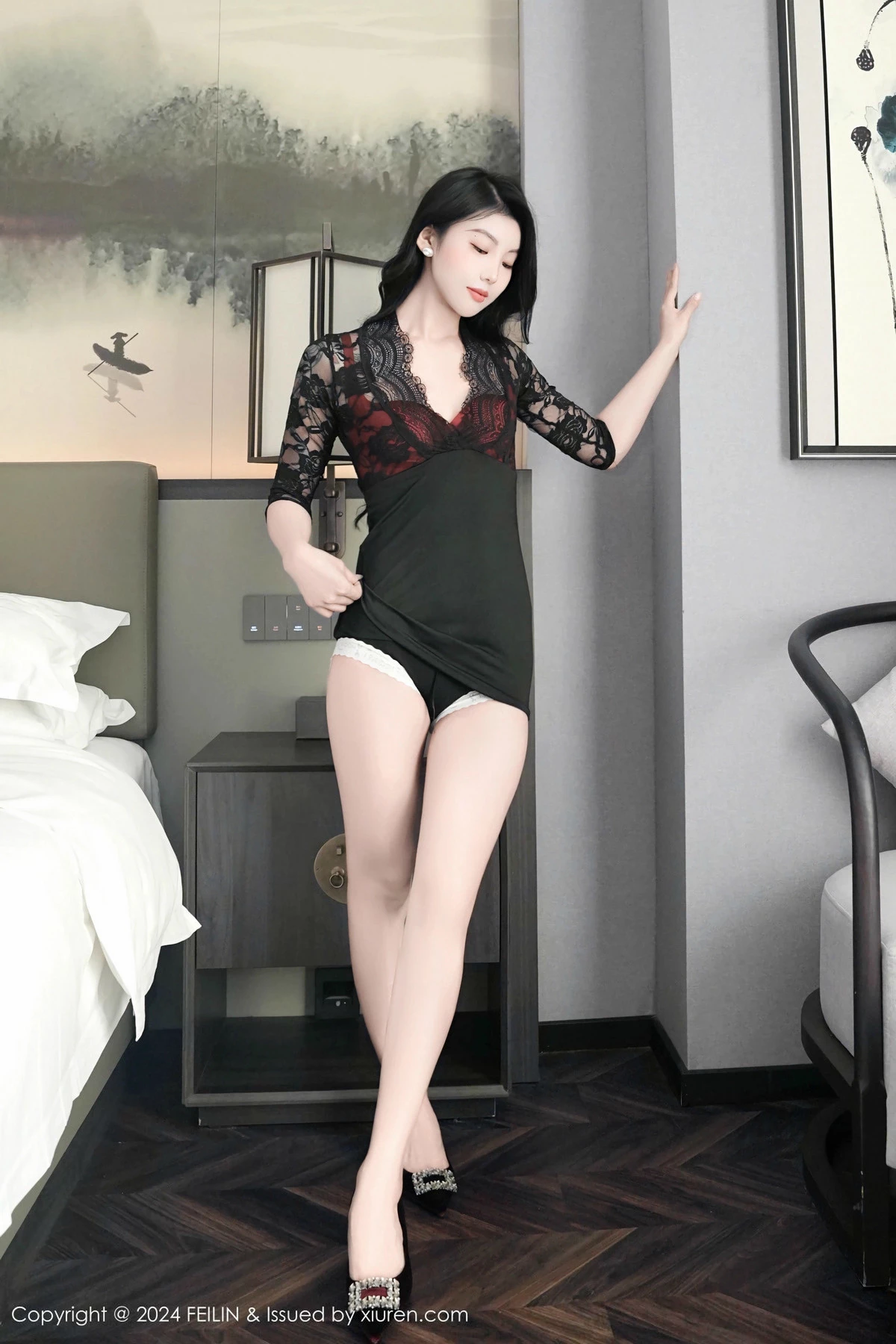 [FEILIN嗲囡囡] 2024.11.20 VOL.488 希恬儿 美腿性感 [61P] NO.1