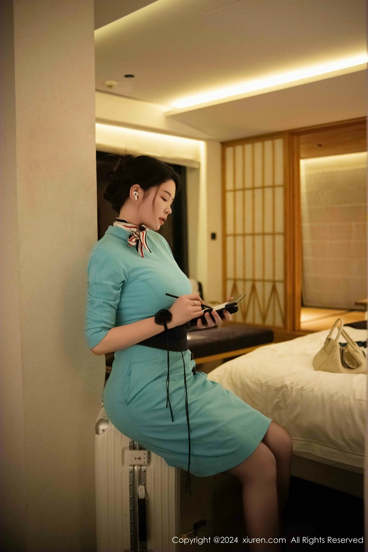 [XiuRen秀人网] 2024.12.17 No.9609 樱桃小犊子 黑丝美臀 [41P] NO.4