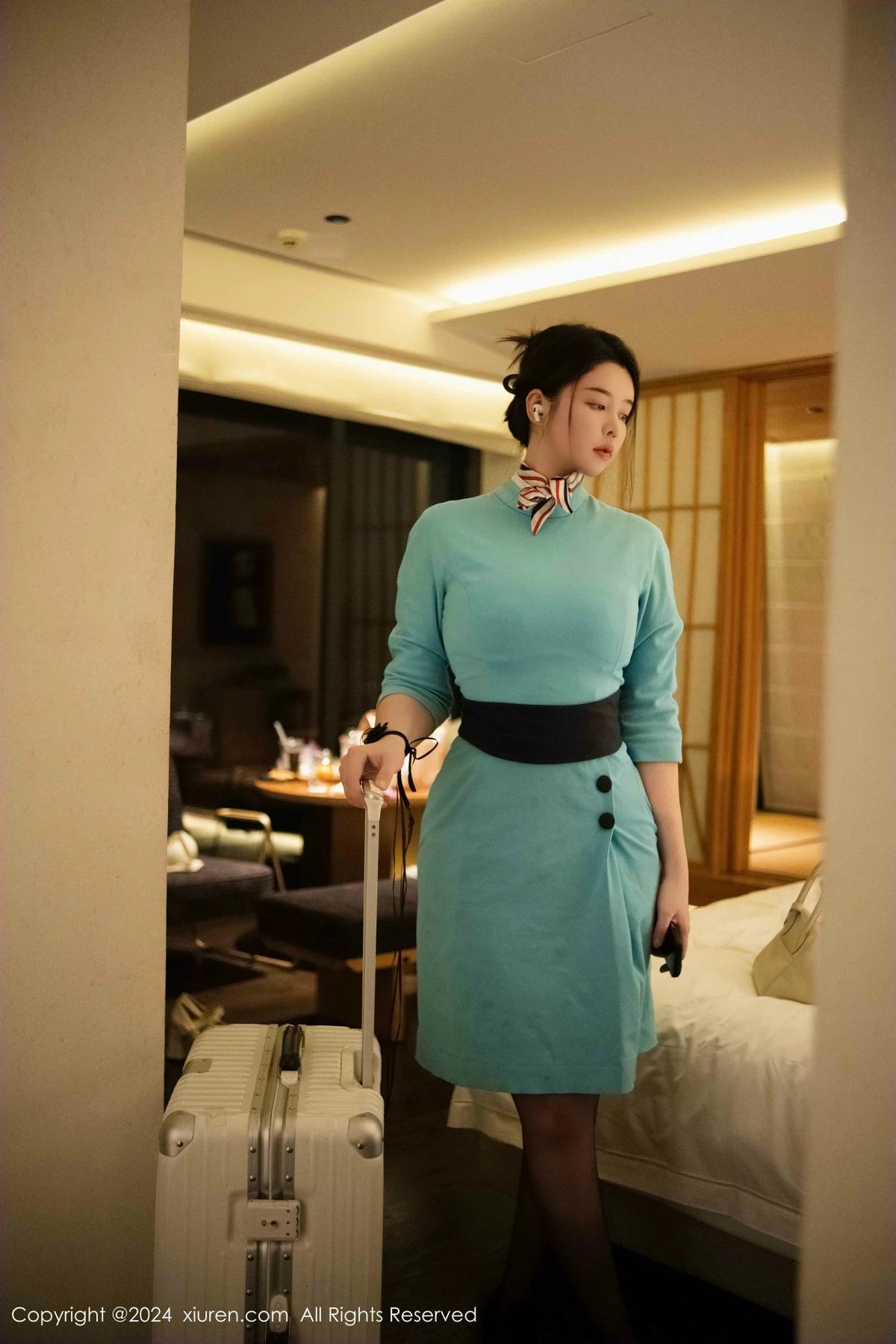 [XiuRen秀人网] 2024.12.17 No.9609 樱桃小犊子 黑丝美臀 [41P] NO.3