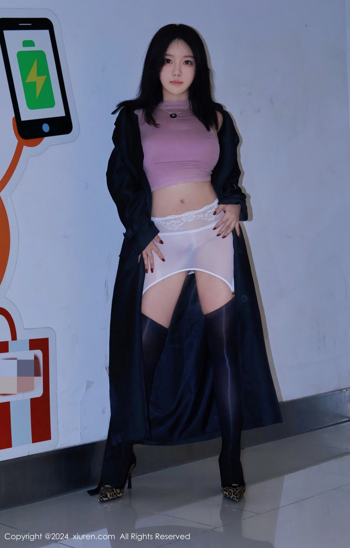 [XiuRen秀人网] 2024.11.22 No.9489 小薯条nienie 黑丝美腿 [80P] NO.6