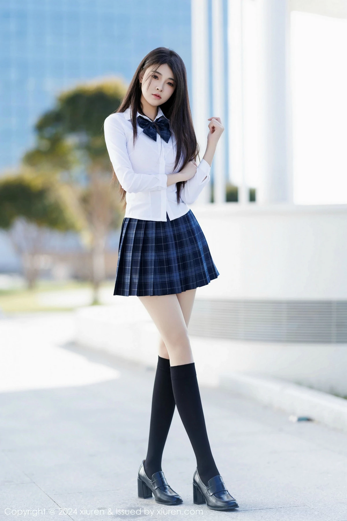 [XiuRen秀人网] 2024.12.30 No.9682 初梦瑶 短裙美腿 [91P] NO.6