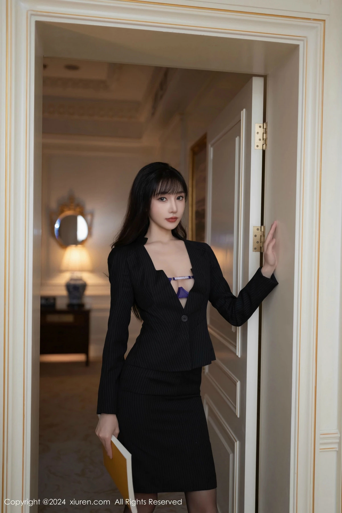 [XiuRen秀人网] 2024.12.31 No.9692 安然anran 黑丝美腿 [80P] NO.2