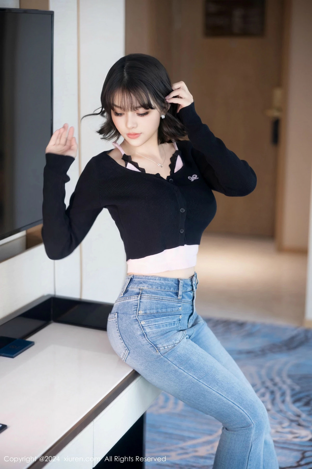 [XiuRen秀人网] 2024.12.19 No.9620 黎苏苏 黑丝美腿 [80P] NO.3