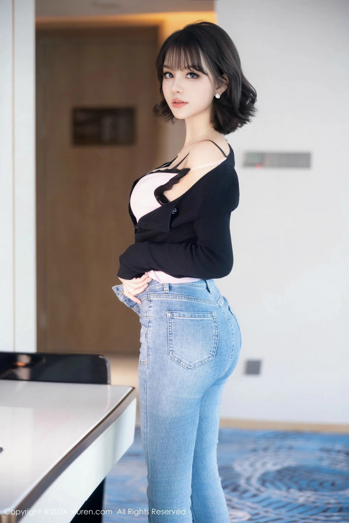 [XiuRen秀人网] 2024.12.19 No.9620 黎苏苏 黑丝美腿 [80P] NO.8