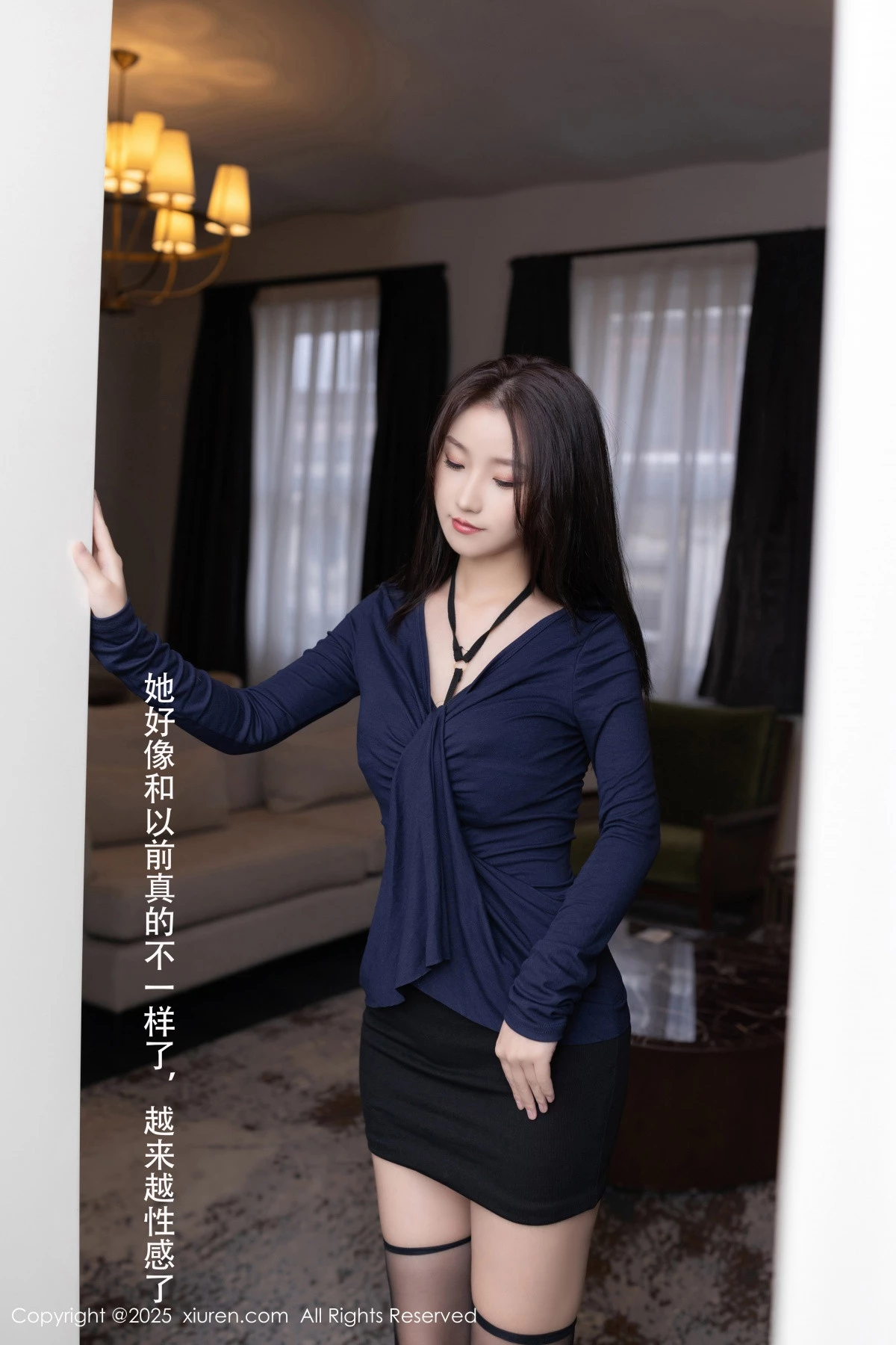 [XiuRen秀人网] 2025.01.08 No.9729 杏子Yada 黑丝美腿 [79P] NO.10