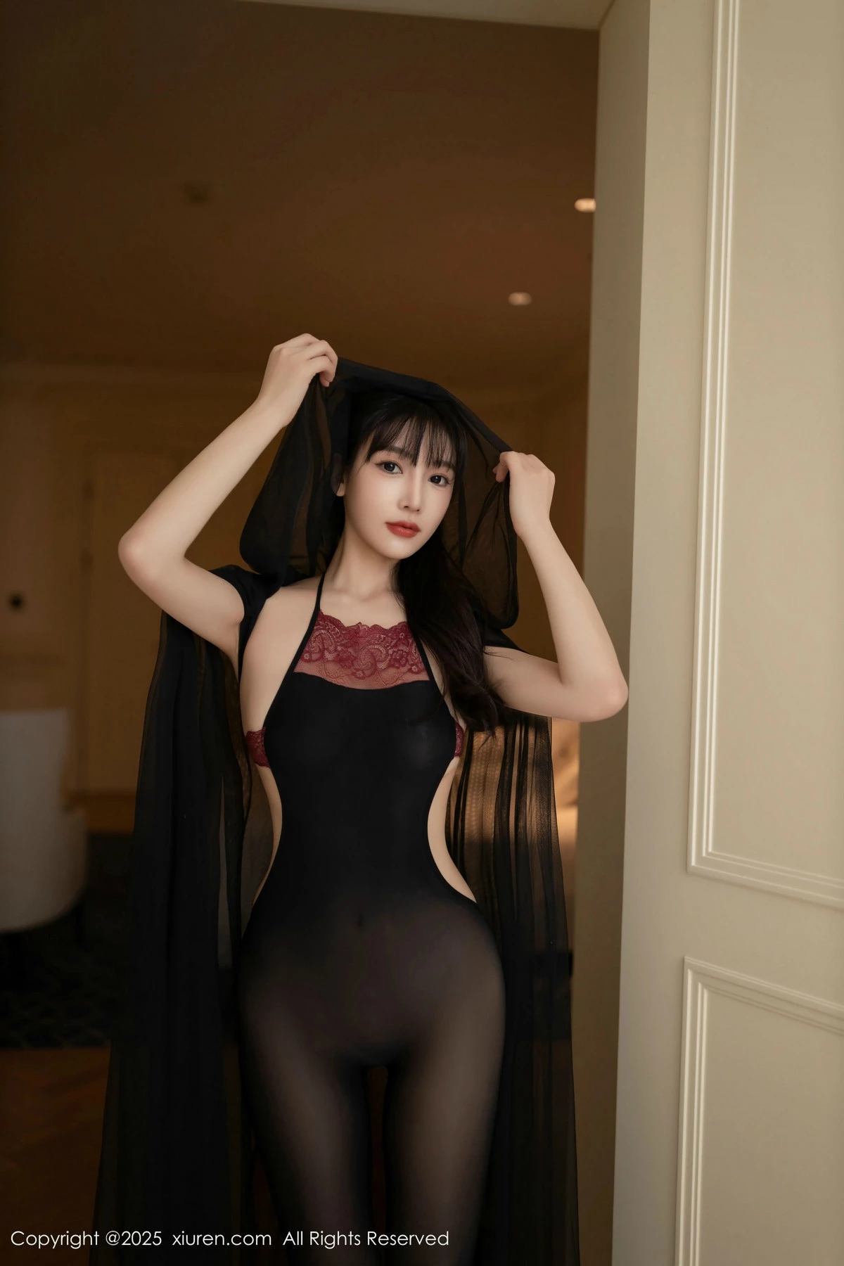 [XiuRen秀人网] 2025.01.09 No.9735 陆萱萱 黑丝美腿 [80P] NO.3