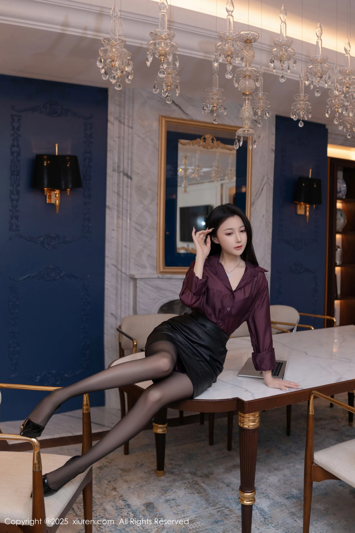 [XiuRen秀人网] 2025.01.10 No.9744 鱼子酱Fish 黑丝美腿 [81P] NO.3