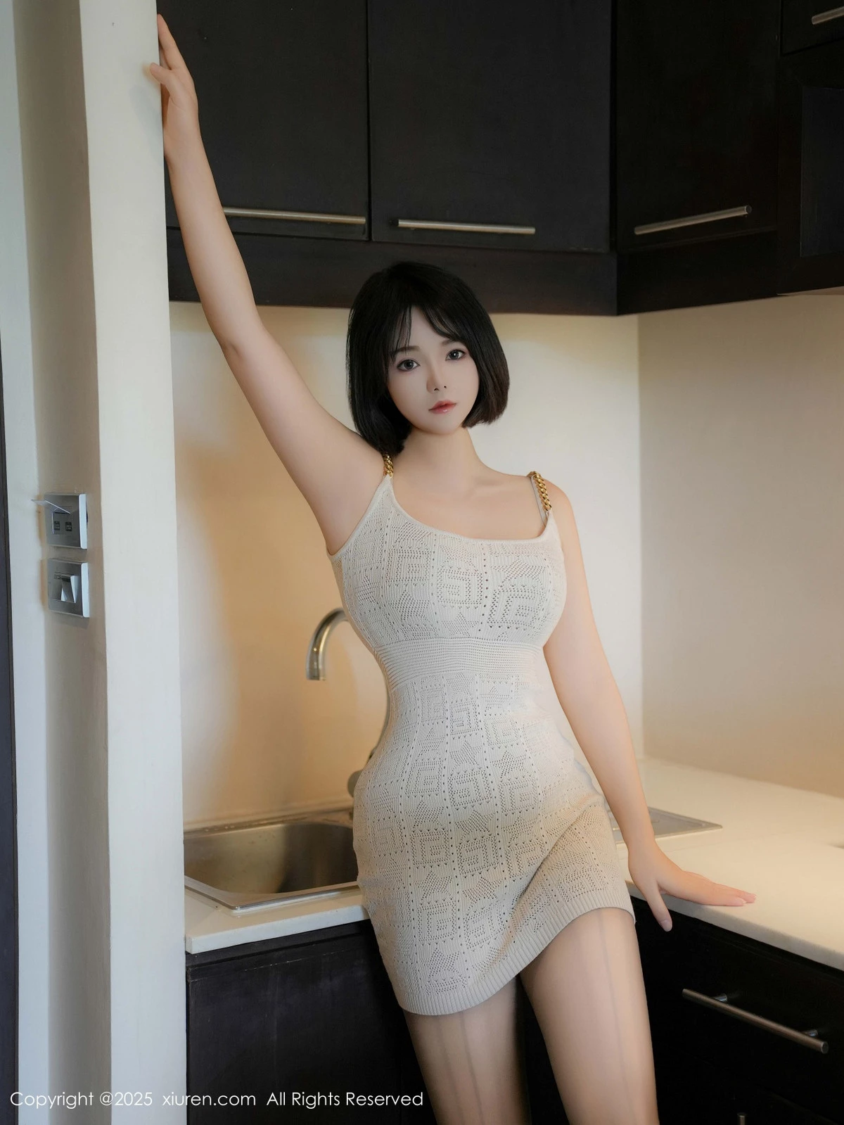 [XiuRen秀人网] 2025.01.13 No.9747 桃色奶酪 美腿丝袜 [56P] NO.7