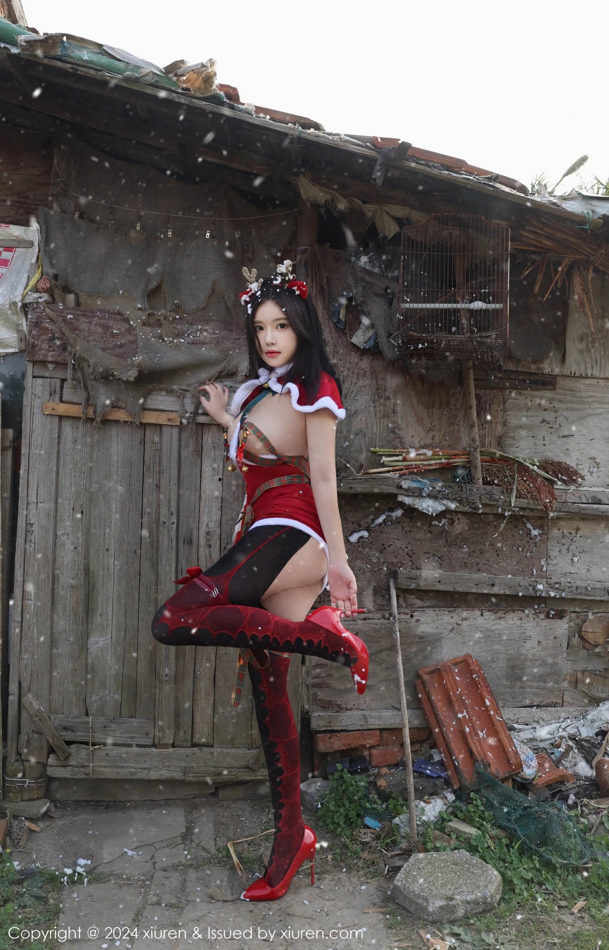 [XiuRen秀人网] 2024.12.20 No.9630 小薯条nienie 圣诞主题 [76P] NO.3