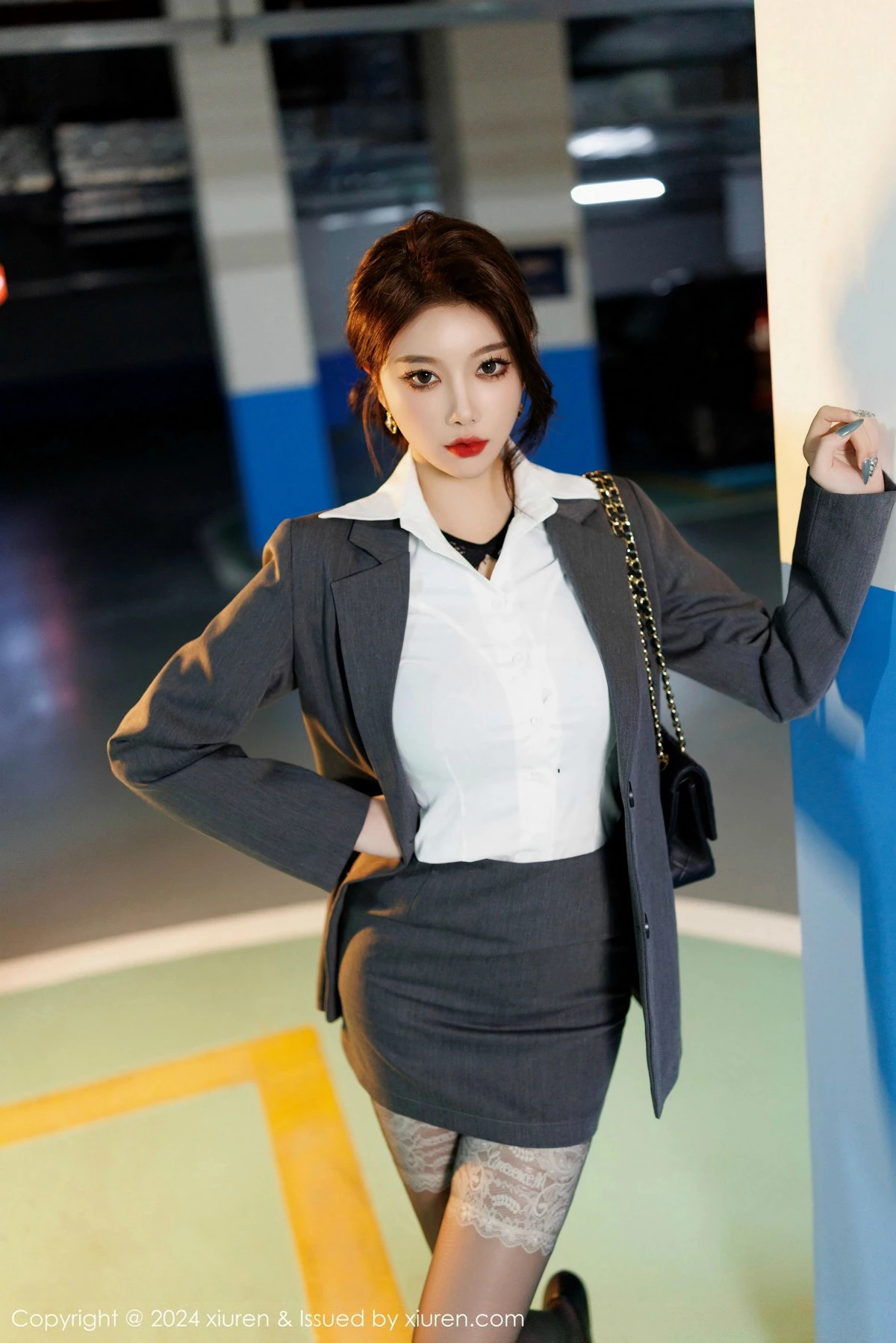 [XiuRen秀人网] 2024.12.20 No.9634 杨晨晨Yome 黑丝美臀 [95P] NO.3