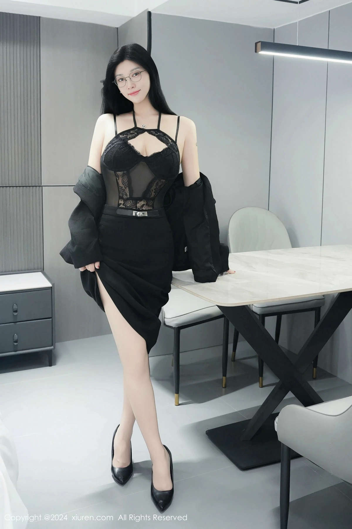 [XiuRen秀人网] 2024.12.23 No.9639 雅茹老师 黑丝美臀 [81P] NO.3