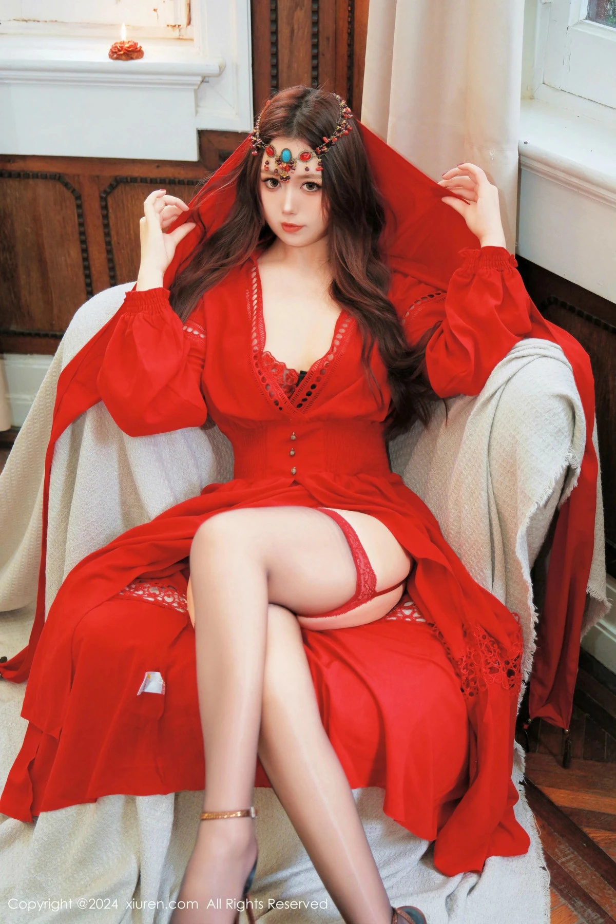 [XiuRen秀人网] 2024.12.24 No.9649 蛋蛋宝 情趣内衣 [64P] NO.4