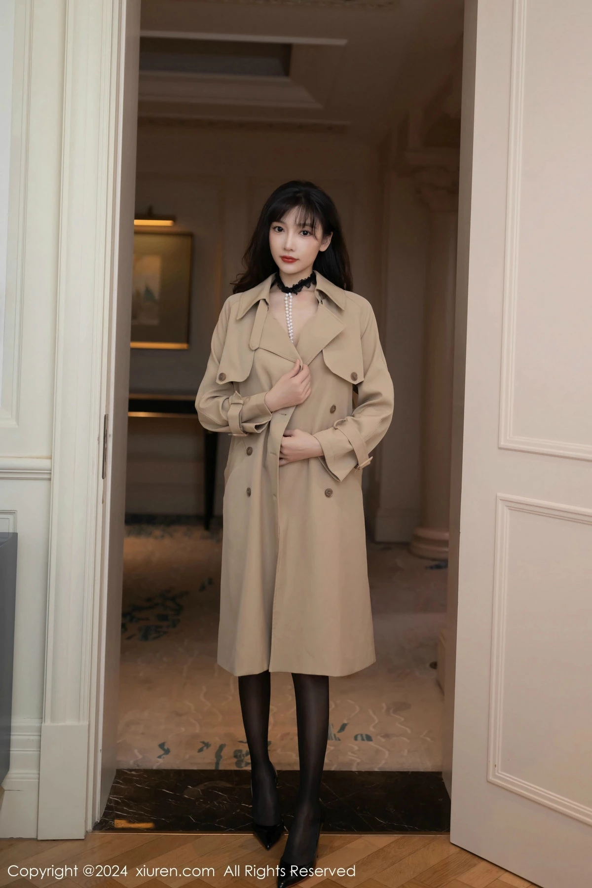 [XiuRen秀人网] 2024.12.26 No.9665 陆萱萱 黑丝美臀 [80P] NO.3