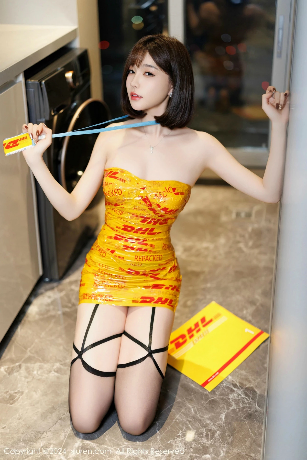 [XiuRen秀人网] 2024.12.26 No.9664 徐莉芝Booty 黑丝美臀 [88P] NO.12