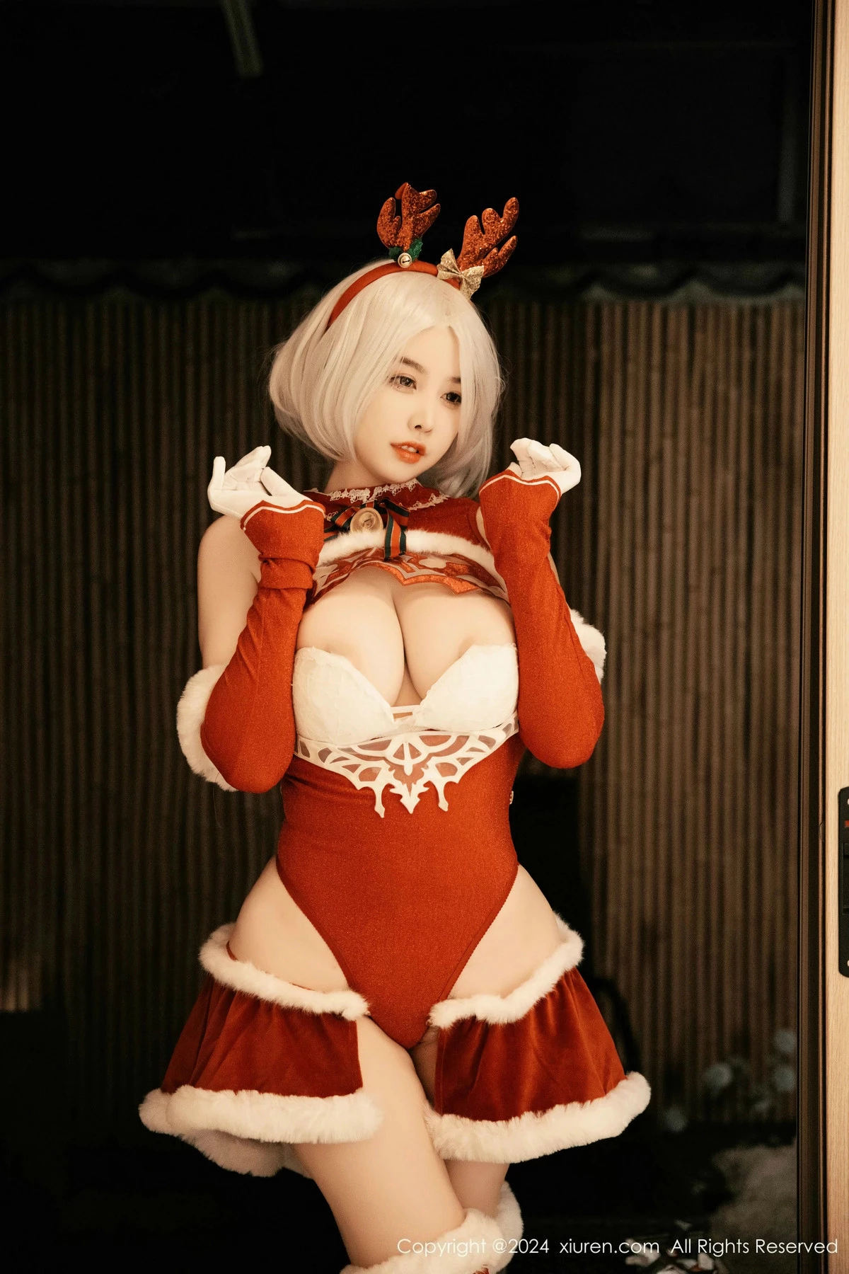 [XiuRen秀人网] 2024.12.26 No.9660 樱桃小犊子 美臀性感 [55P] NO.4