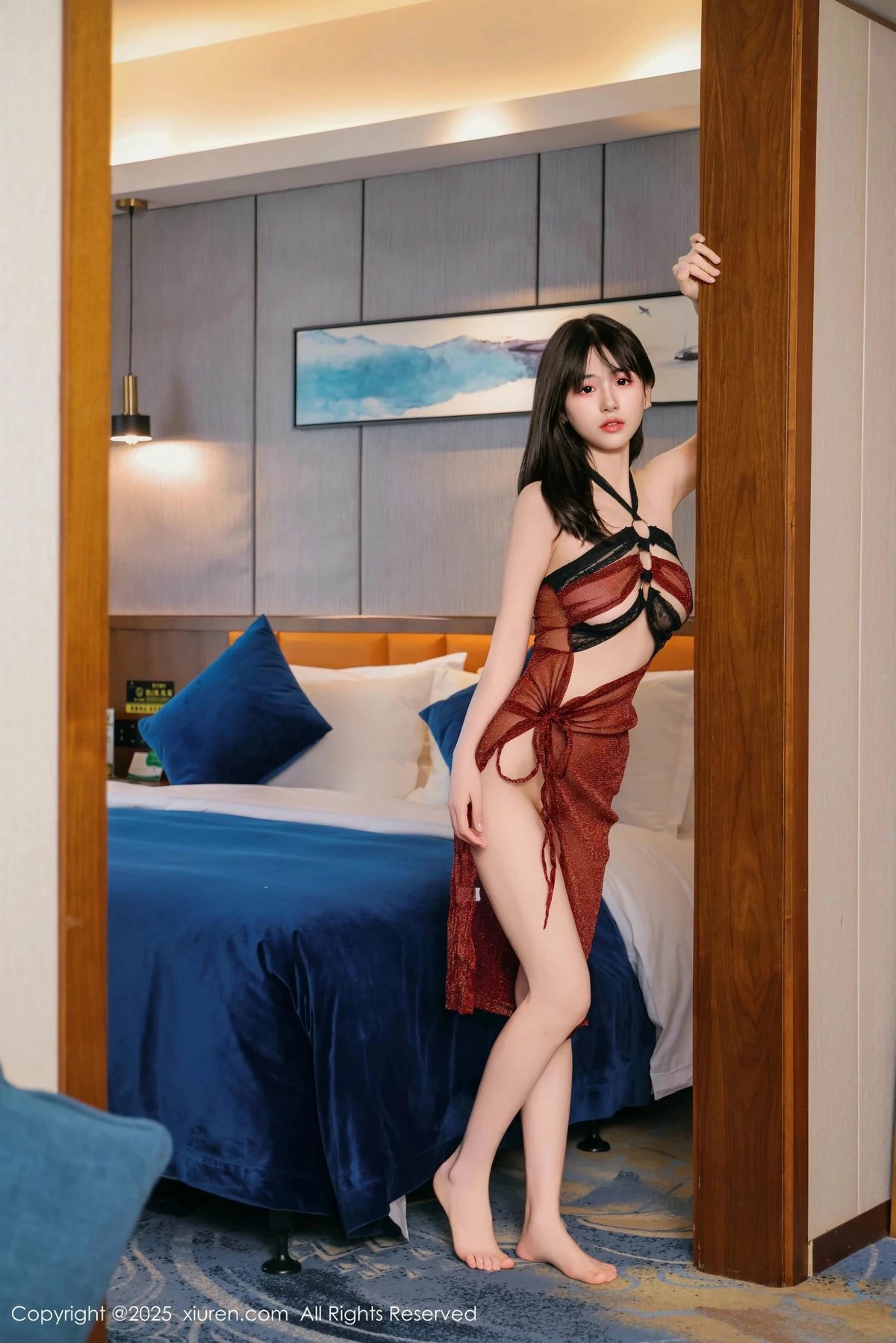 [XiuRen秀人网] 2025.01.23 No.9804 奶芙乔乔 美腿性感 [81P] NO.8