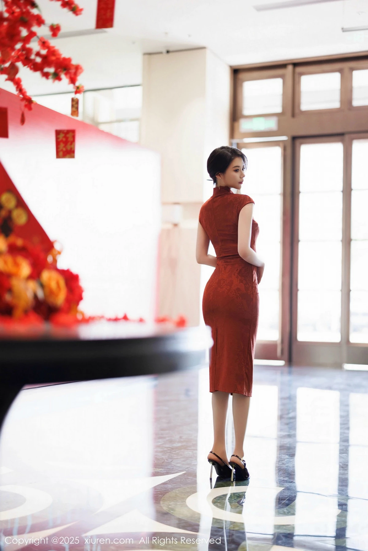 [XiuRen秀人网] 2025.01.24 No.9812 梦心玥 旗袍美腿 [91P] NO.6