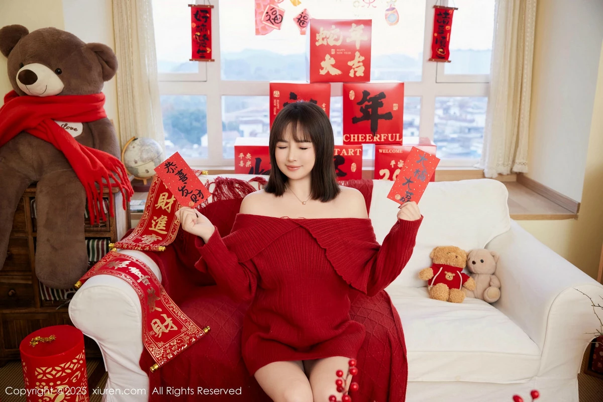 [XiuRen秀人网] 2025.01.25 No.9818 养乐多Doll 新年主题 [66P] NO.11
