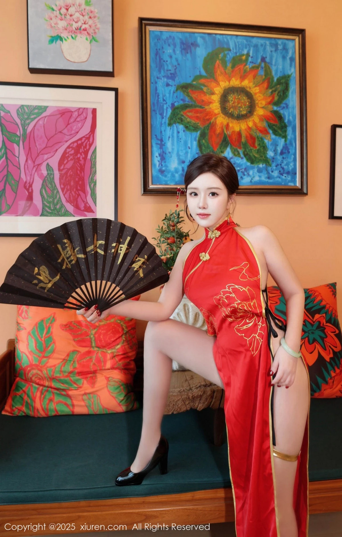 [XiuRen秀人网] 2025.01.26 No.9834 小薯条nienie 旗袍美腿 [131P] NO.1