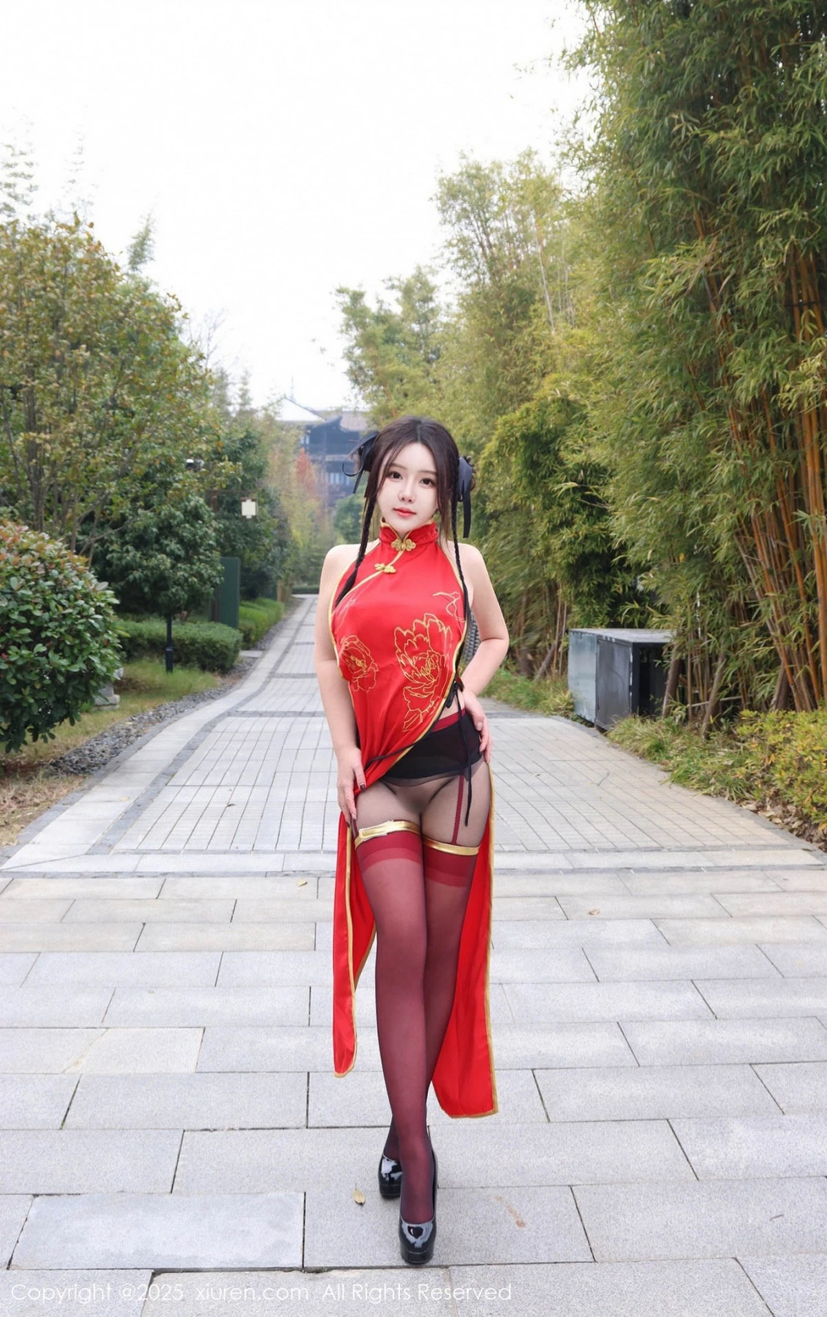 [XiuRen秀人网] 2025.01.26 No.9834 小薯条nienie 旗袍美腿 [131P] NO.2