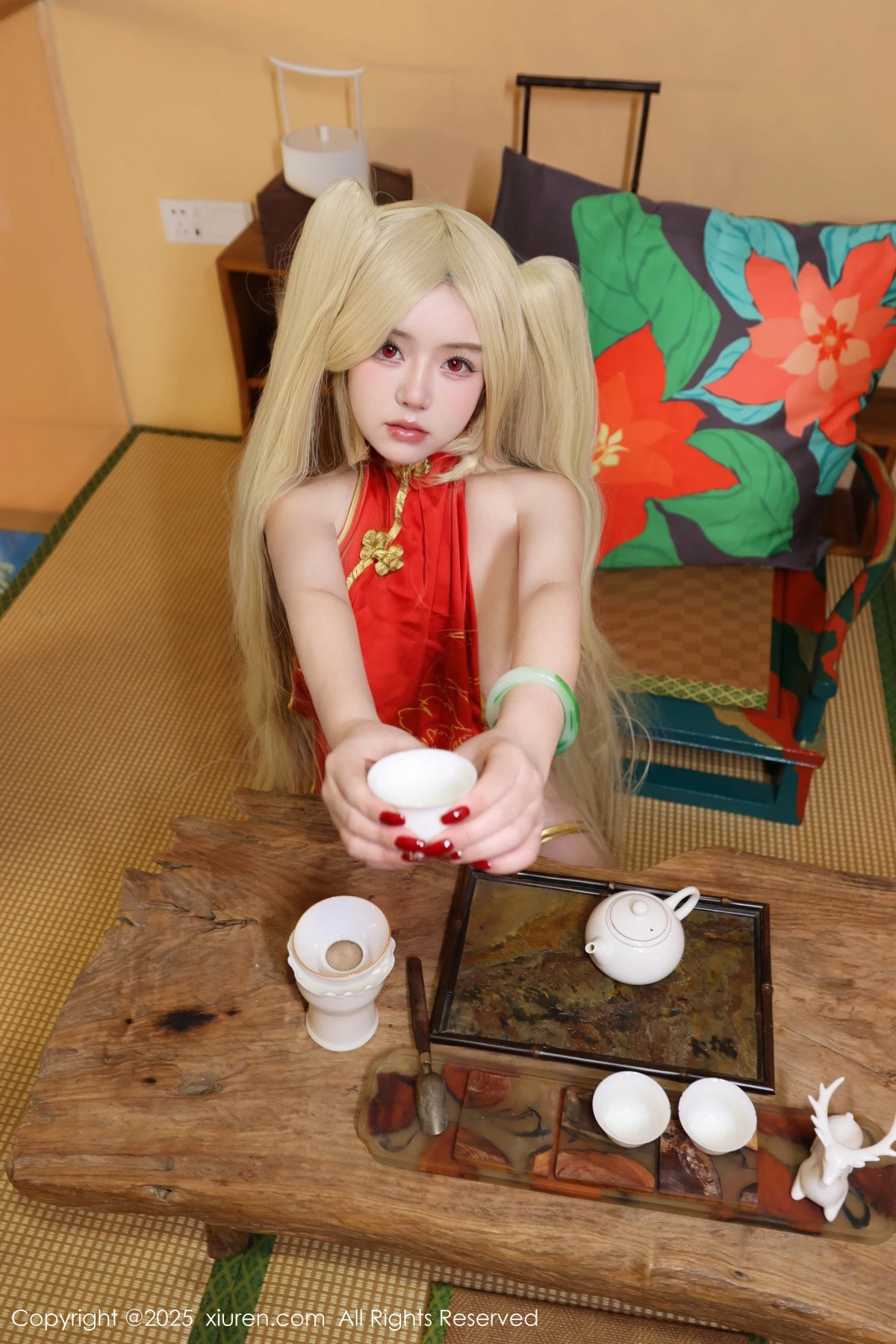 [XiuRen秀人网] 2025.01.26 No.9834 小薯条nienie 旗袍美腿 [131P] NO.8