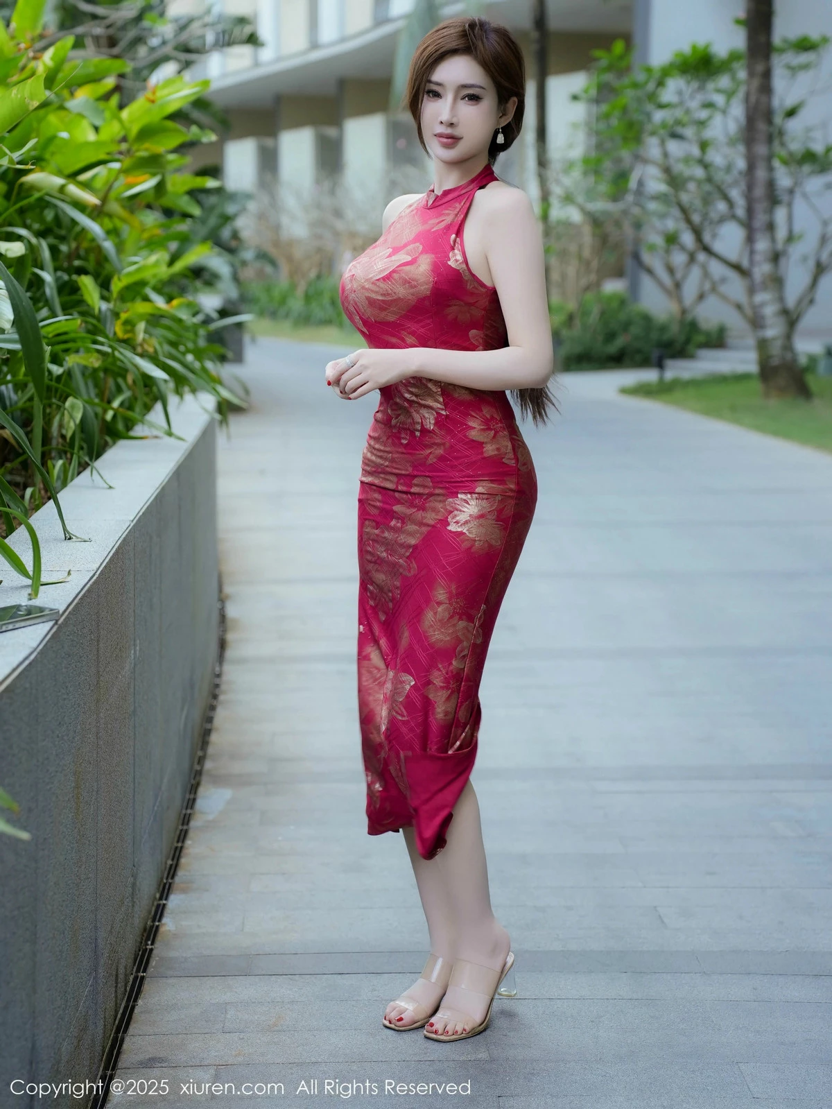 [XiuRen秀人网] 2025.02.05 No.9837 Carol周妍希X 旗袍美臀 [77P] NO.5