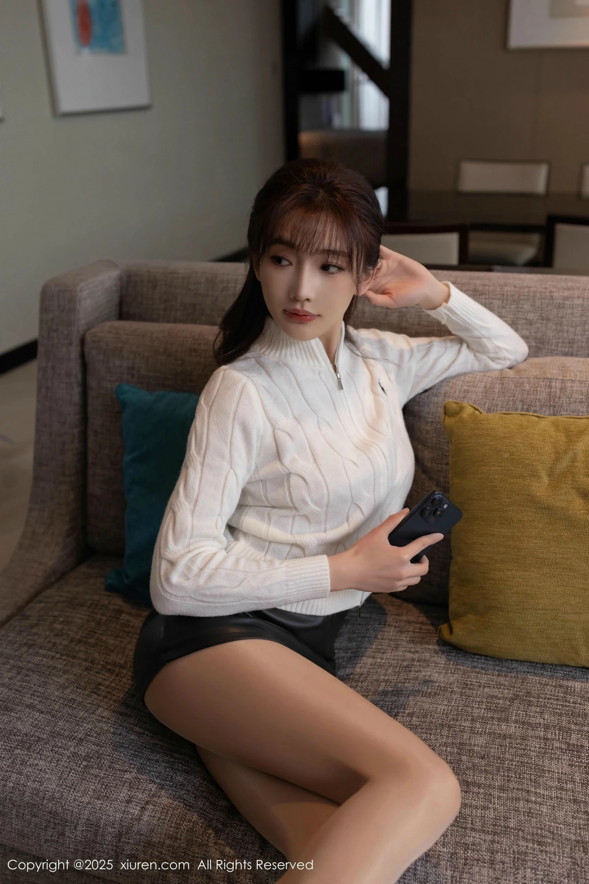 [XiuRen秀人网] 2025.02.07 No.9852 陆萱萱 丝袜美腿 [81P] NO.7