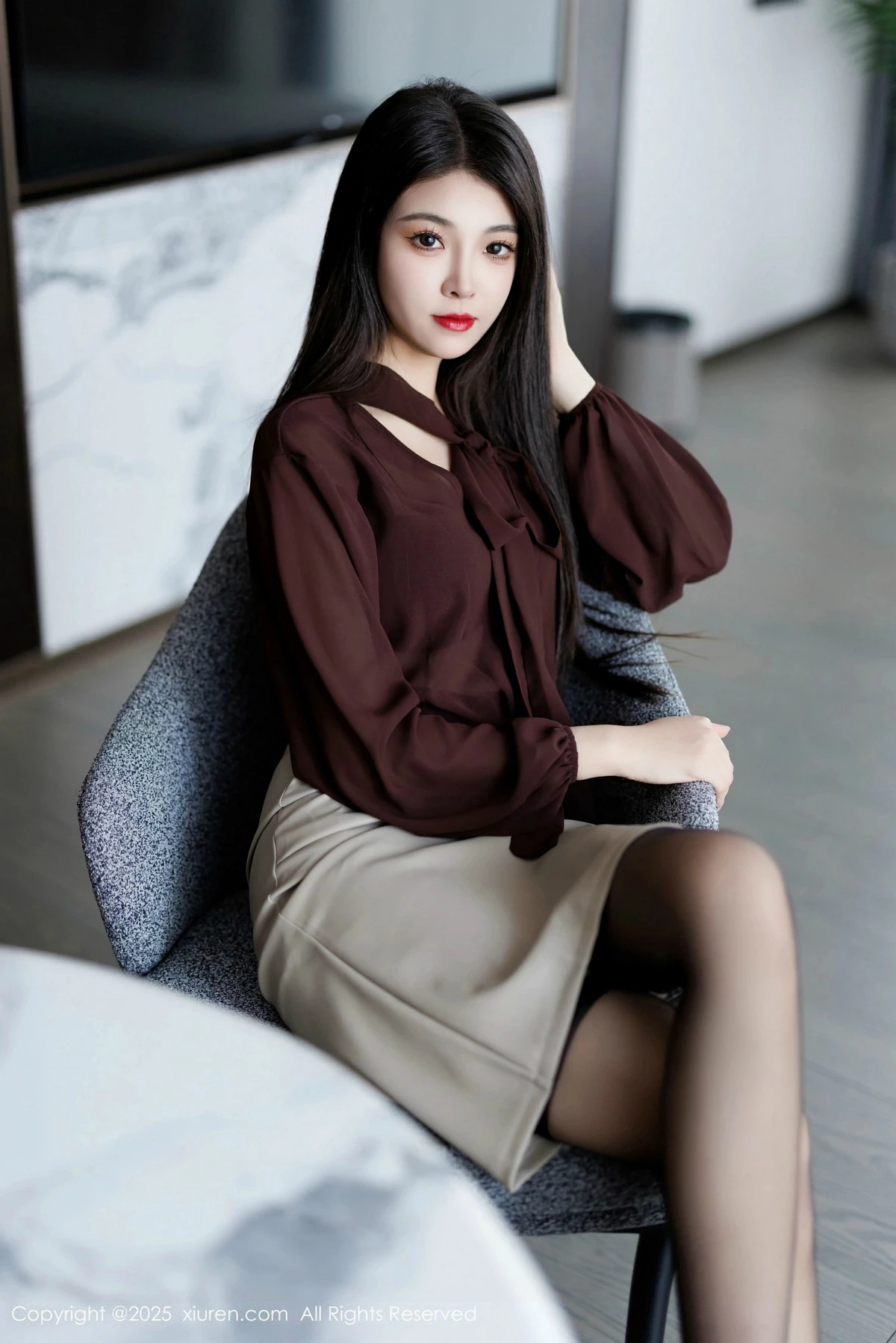 [XiuRen秀人网] 2025.02.11 No.9868 初梦瑶 黑丝美腿 [83P] NO.2