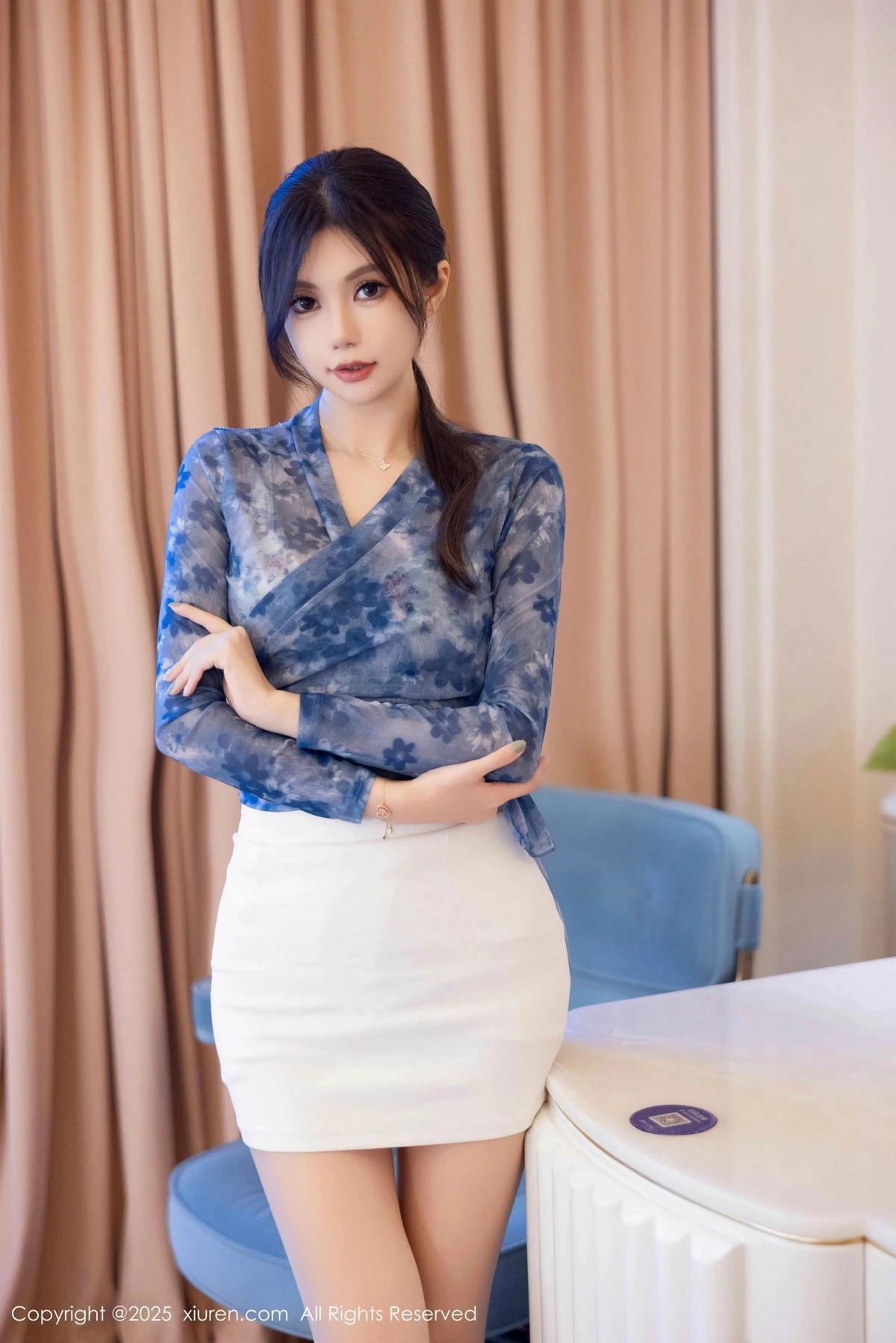 [XiuRen秀人网] 2025.02.14 No.9884 绮里嘉ula 丝袜美腿 [90P] NO.8