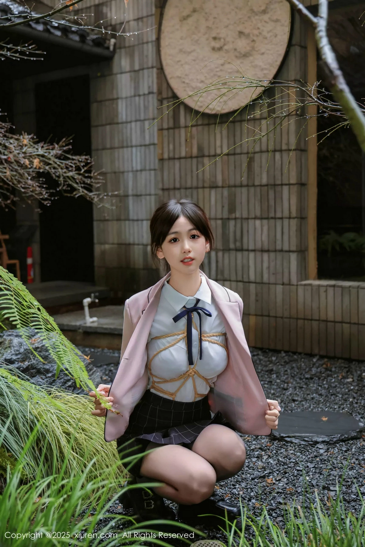 [XiuRen秀人网] 2025.02.28 No.9949 奶芙乔乔 美腿黑丝 [72P] NO.8