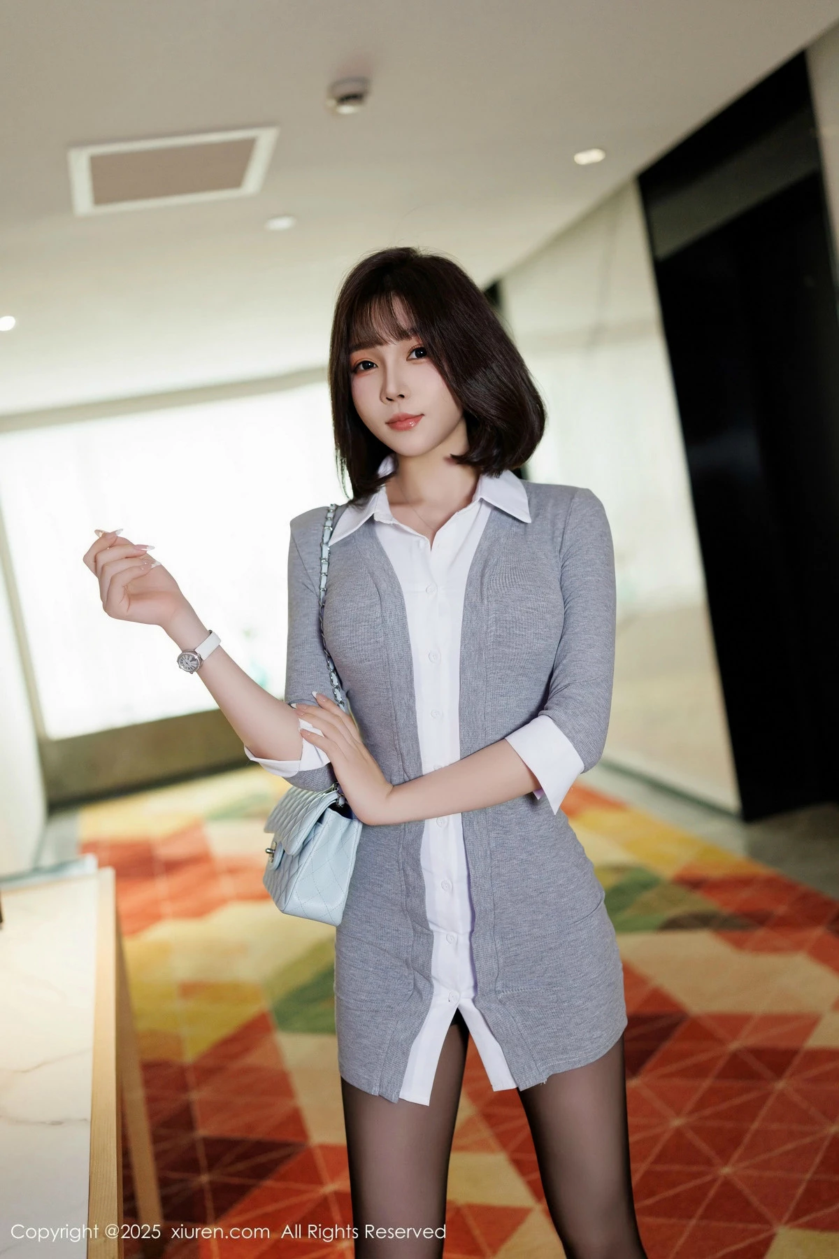 [XiuRen秀人网] 2025.03.06 No.9978 徐莉芝Booty 黑丝美腿 [92P] NO.6