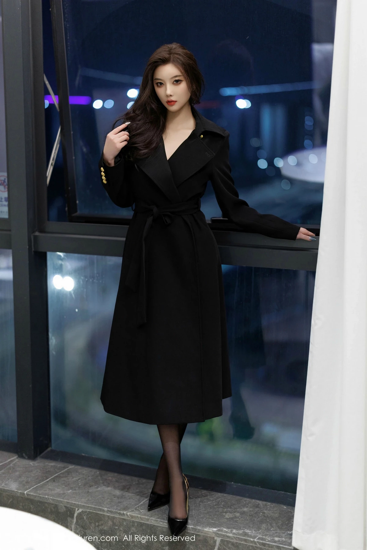 [XiuRen秀人网] 2025.03.07 No.9984 杨晨晨Yome 美腿黑丝 [90P] NO.4