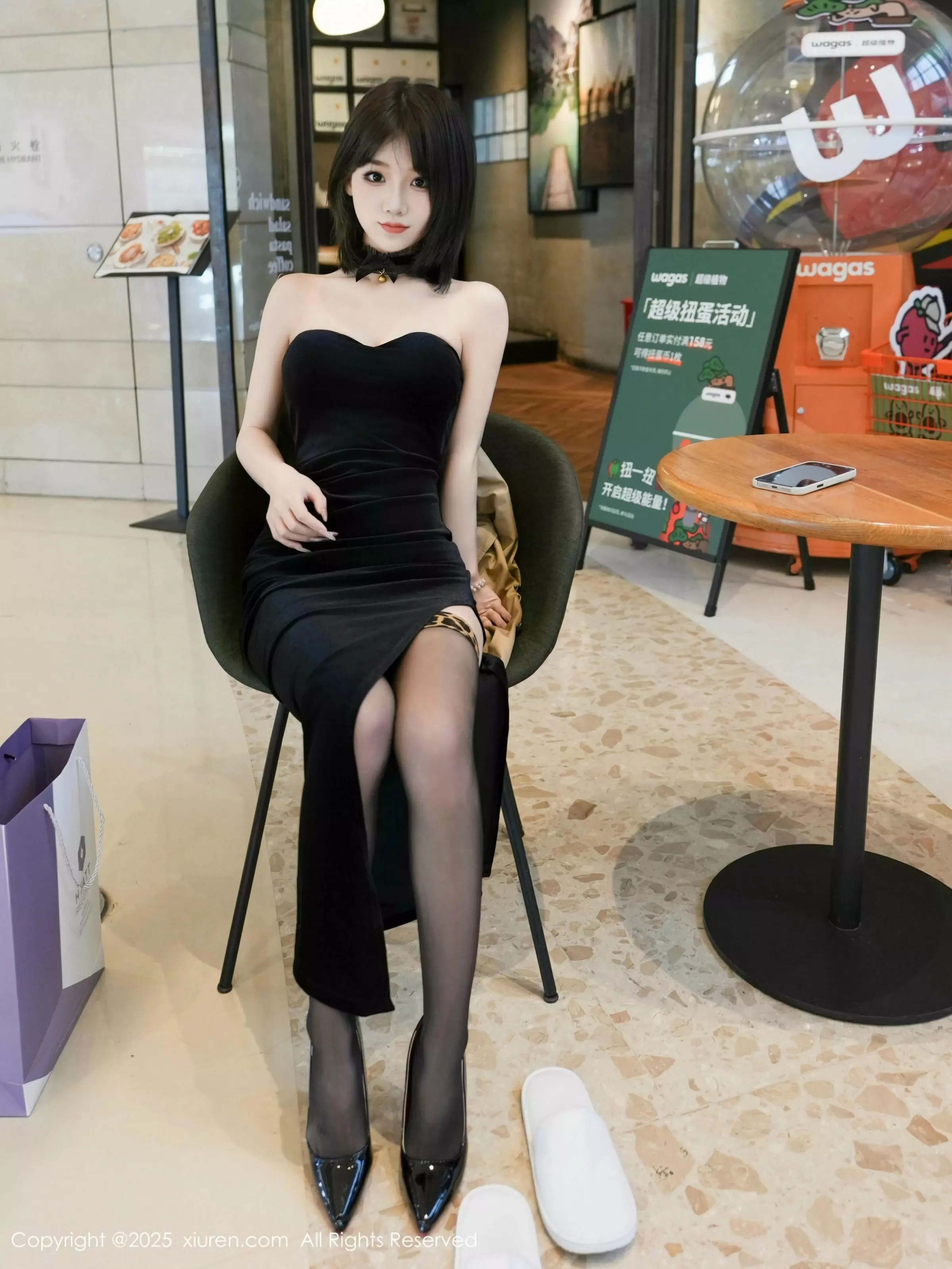 [XiuRen秀人网] 2025.03.12 No.10000 阿汁 黑色礼服 [75P] NO.6