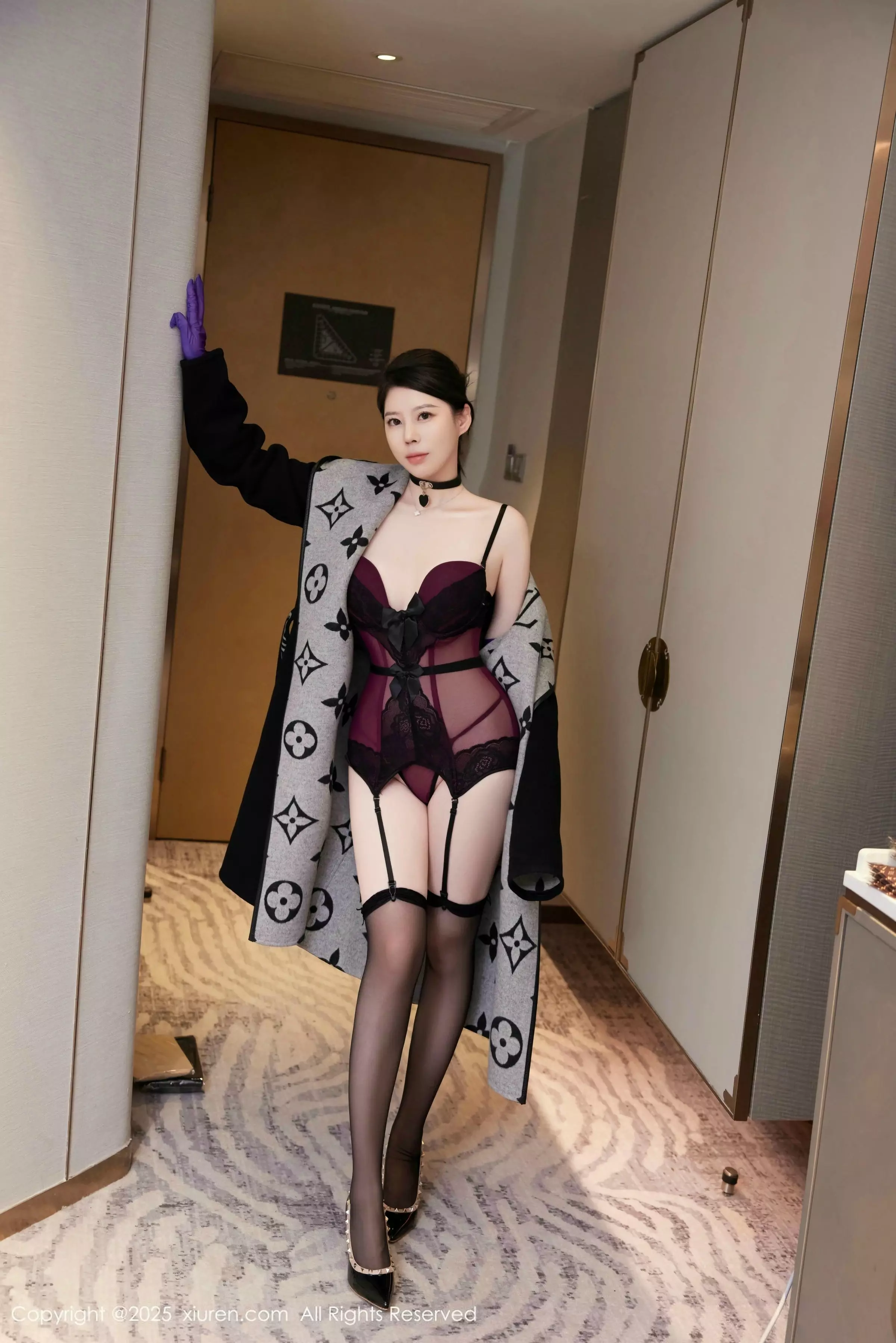 [XiuRen秀人网] 2025.03.12 No.10001 白茹雪abby 黑丝美臀 [62P] NO.12