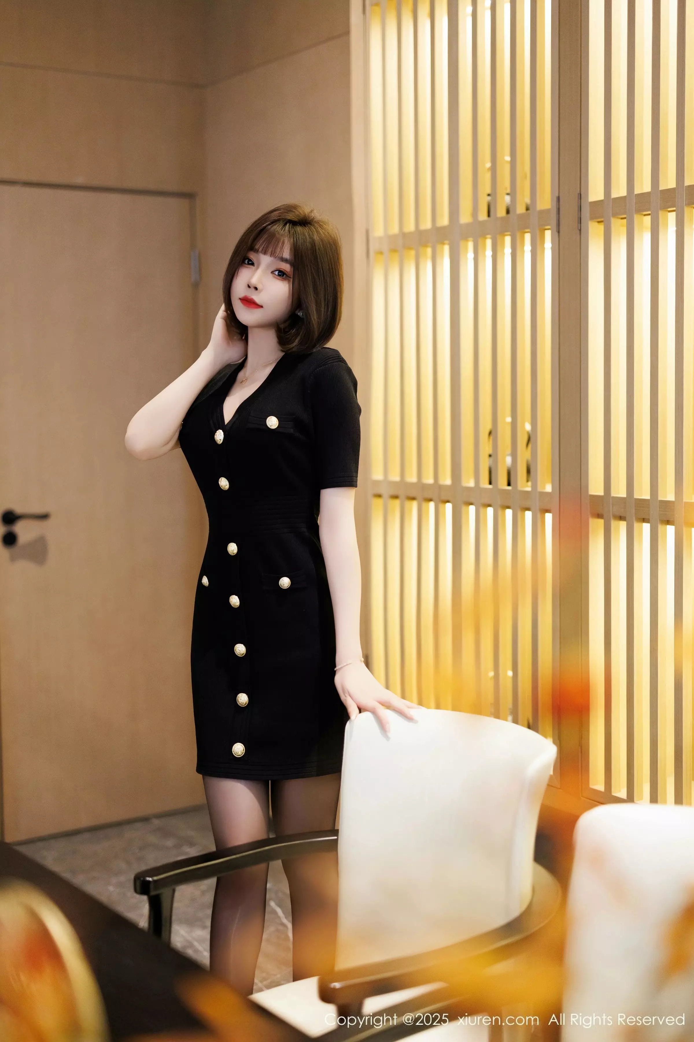 [XiuRen秀人网] 2025.03.13 No.10013 徐莉芝Booty 黑丝美腿 [90P] NO.4