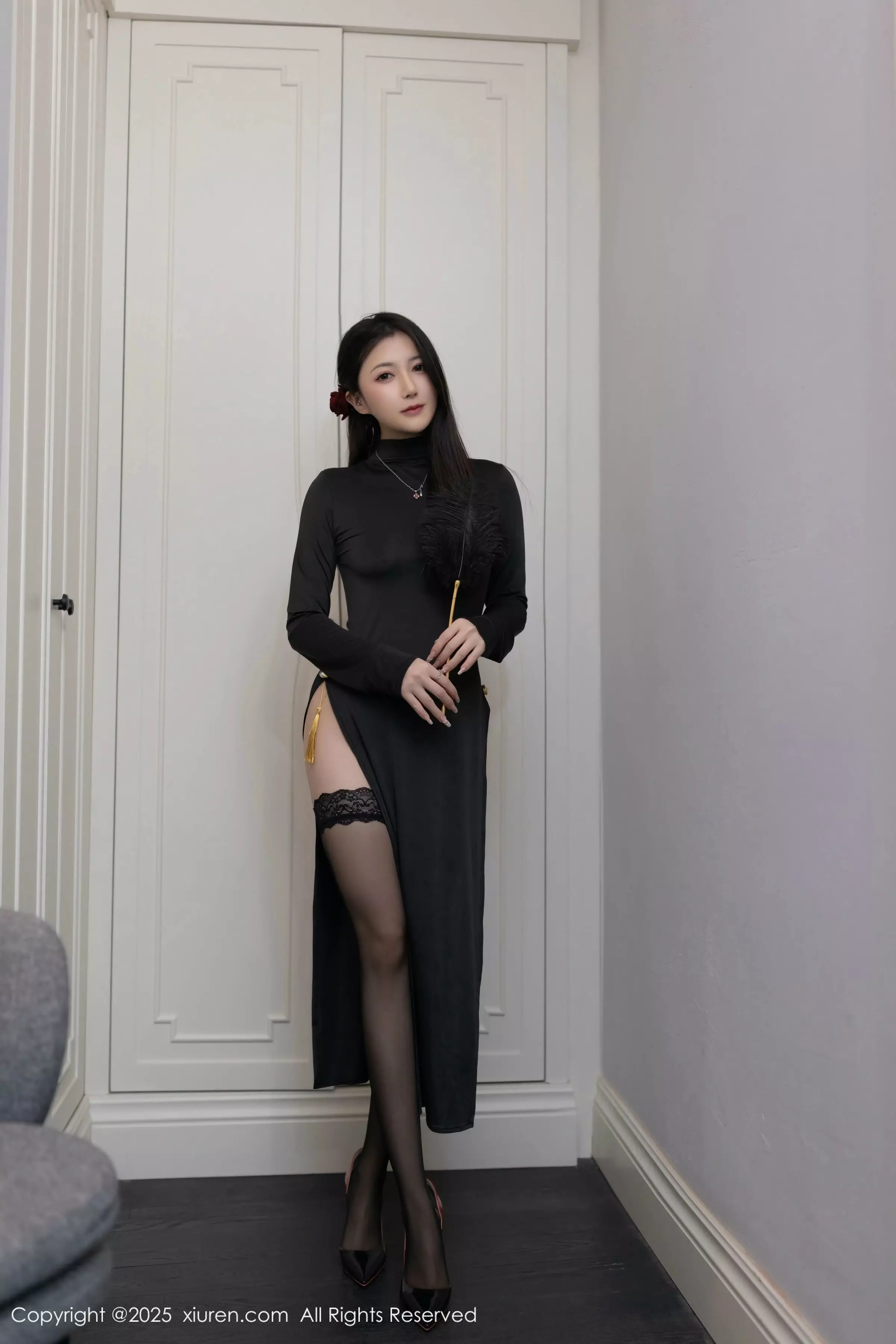 [XiuRen秀人网] 2025.03.14 No.10023 鱼子酱Fish 黑丝美腿 [80P] NO.1