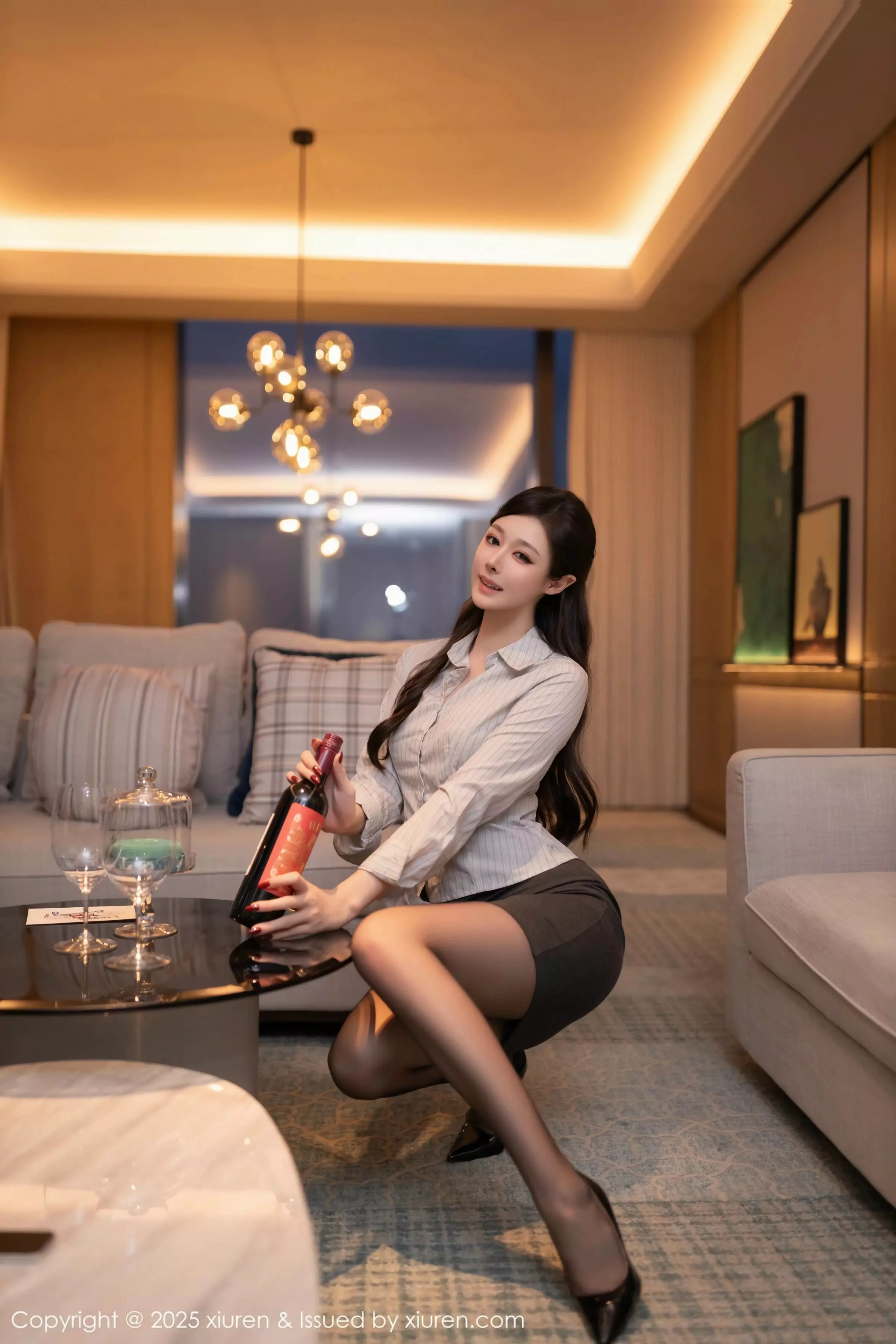 [XiuRen秀人网] 2025.03.14 No.10022 小逗逗 黑丝美腿 [79P] NO.6