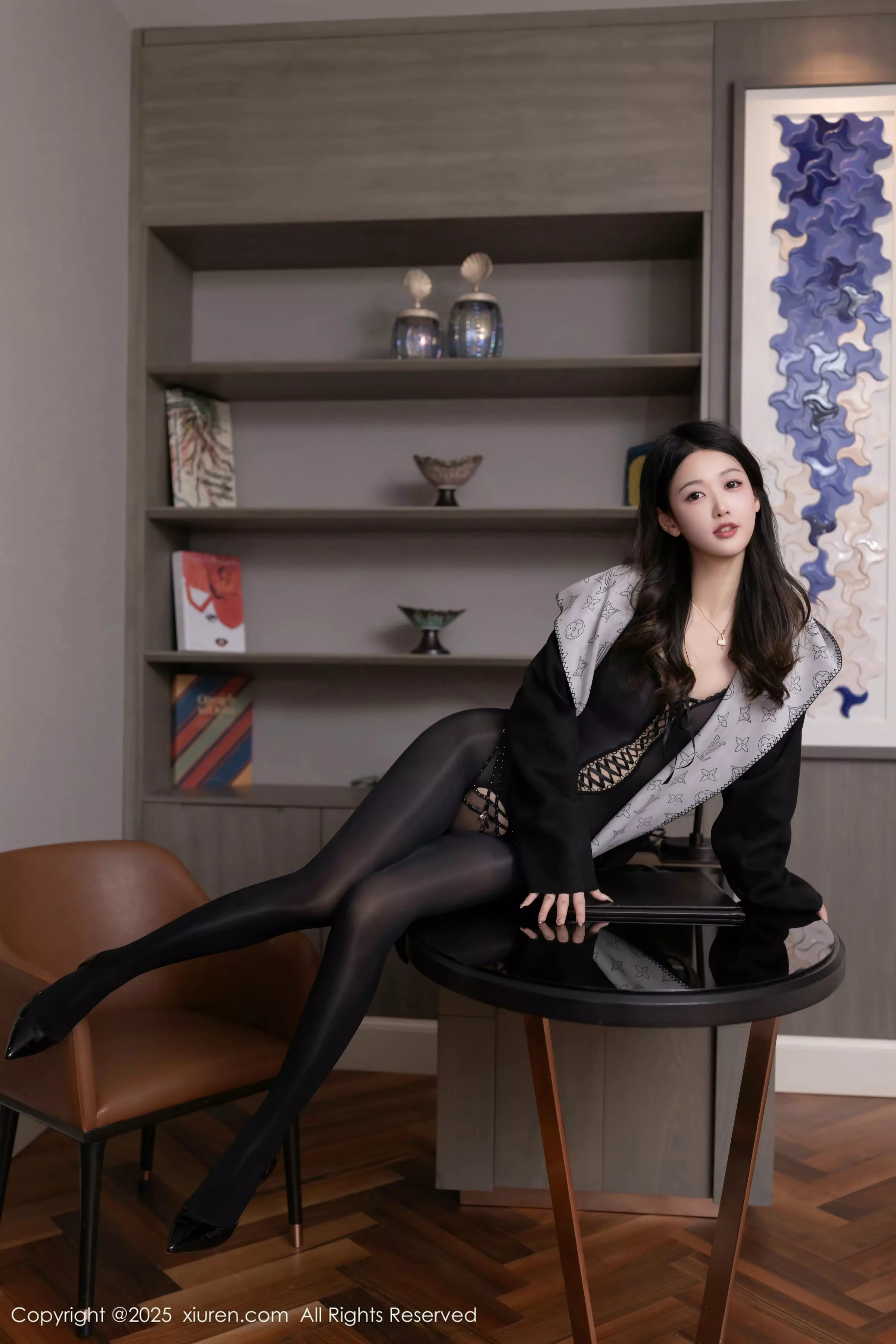 [XiuRen秀人网] 2025.03.17 No.10030 唐安琪 黑丝美腿 [79P] NO.12