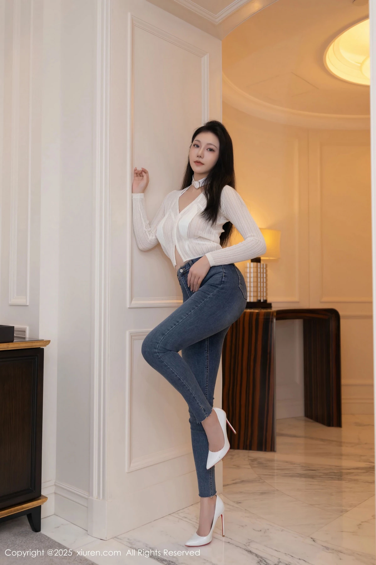 [XiuRen秀人网] 2025.02.18 No.9900 安然anran 丝袜美腿 [83P] NO.2