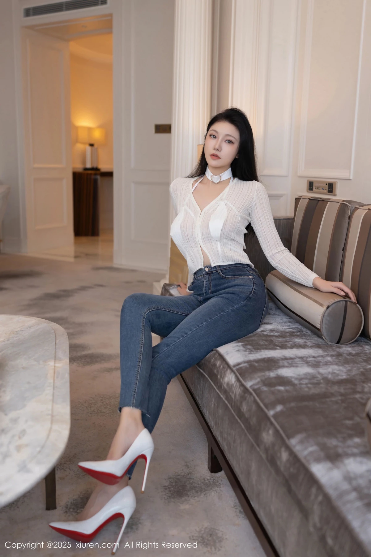 [XiuRen秀人网] 2025.02.18 No.9900 安然anran 丝袜美腿 [83P] NO.5