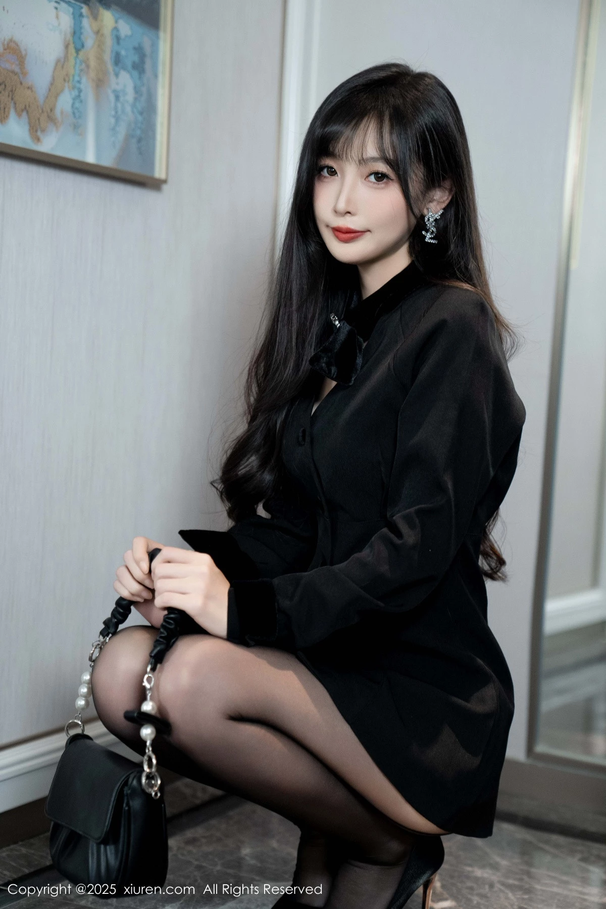 [XiuRen秀人网] 2025.02.21 No.9918 樱桃小阑子 黑丝美腿 [99P] NO.11