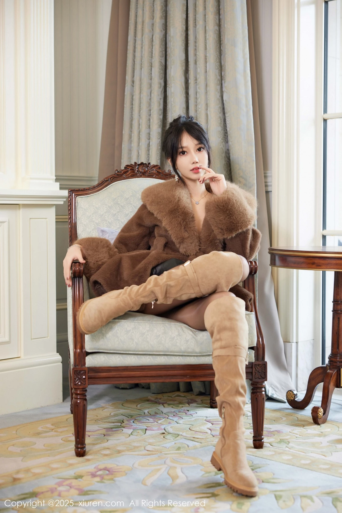 [XiuRen秀人网] 2025.02.21 No.9919 玥儿玥er 丝袜美腿 [91P] NO.12