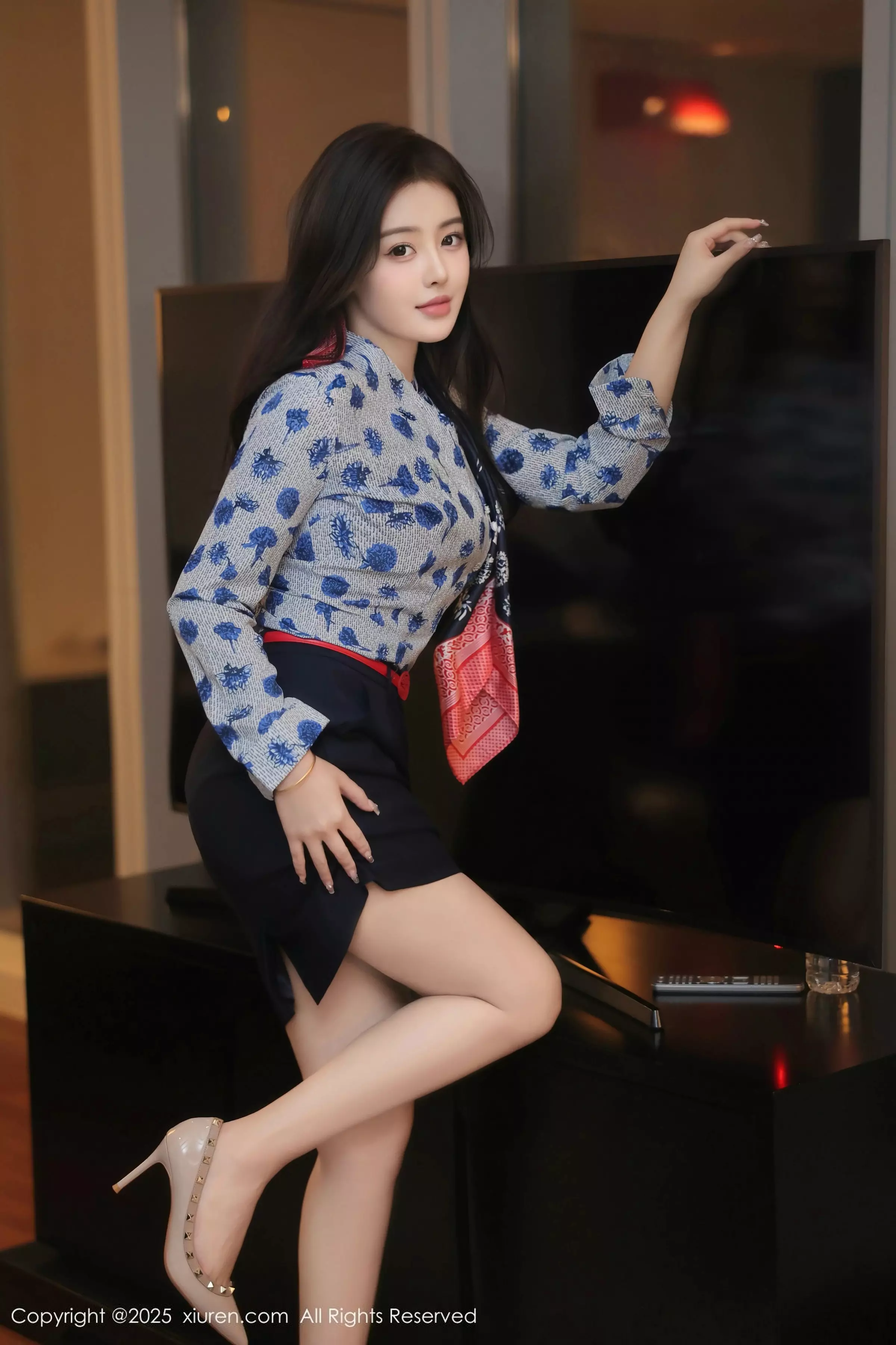 [XiuRen秀人网] 2025.03.19 No.10041 希雅sia 丝袜美腿 [59P] NO.6